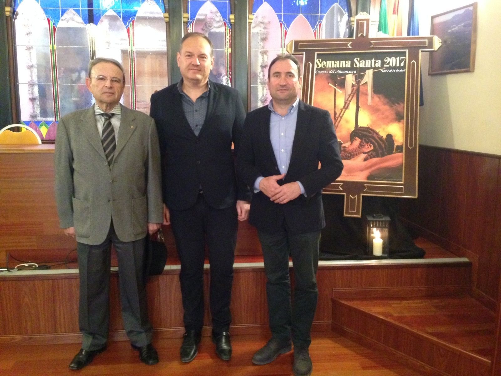 Un momento de la presentación del cartel.