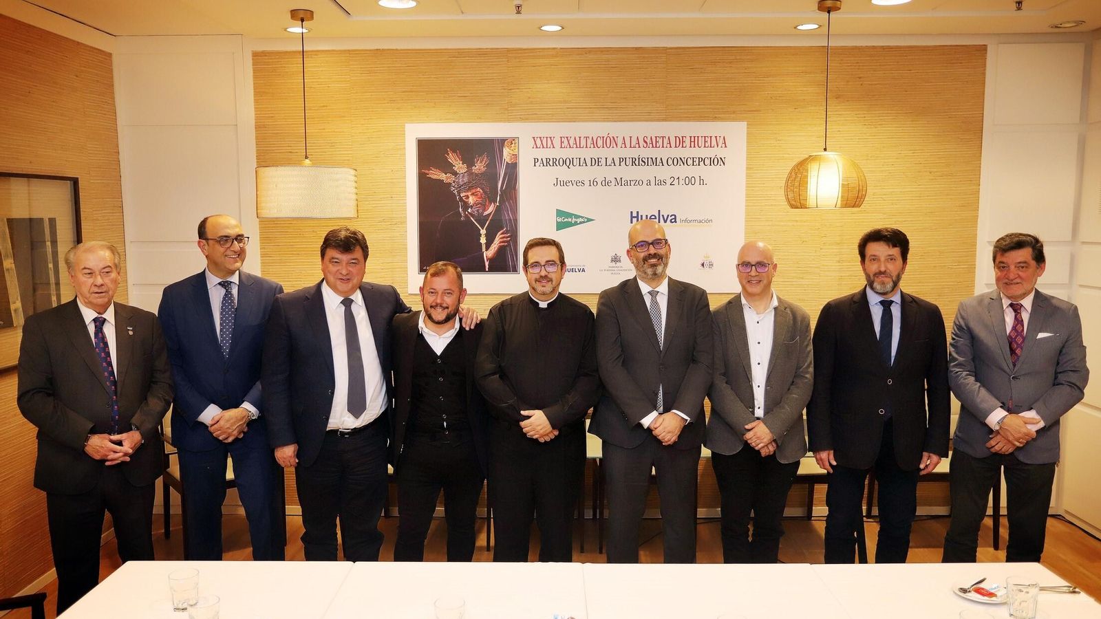 Exaltación organizada por El Corte Inglés y Huelva Información.