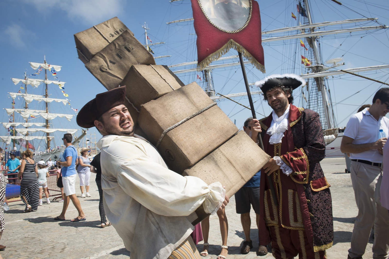 Imágenes de las grandes regatas que ha acogido Cádiz