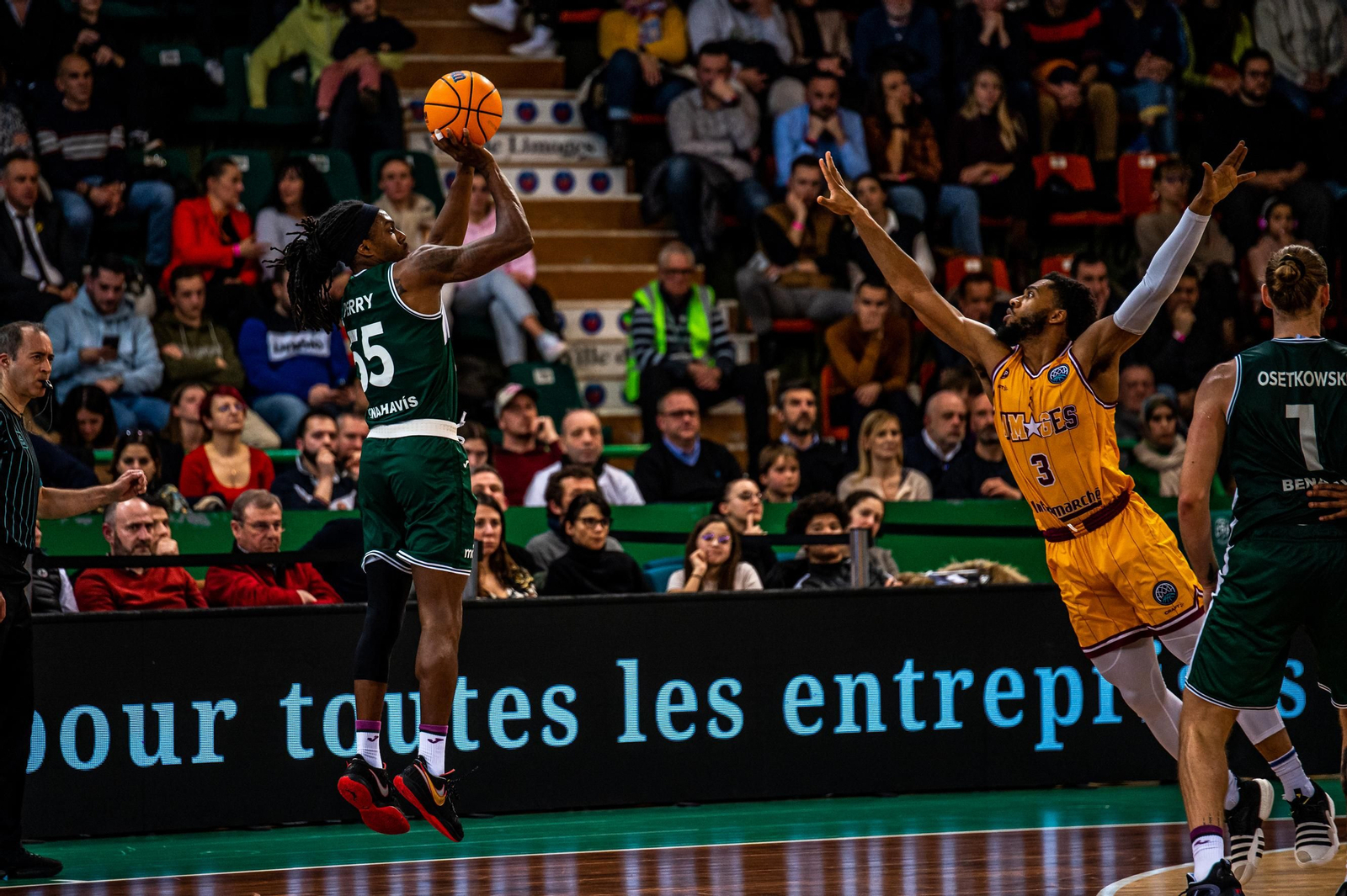 El Limoges-Unicaja, en fotos