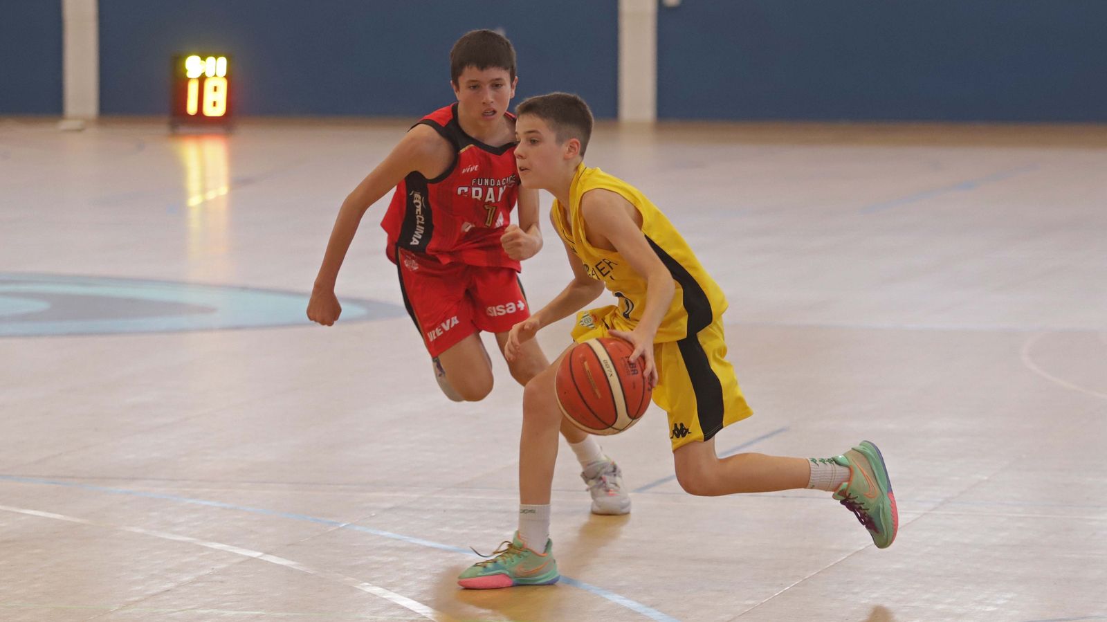 Fotos de las semifinales del Campeonato de Andalucía infantil masculino de La Línea