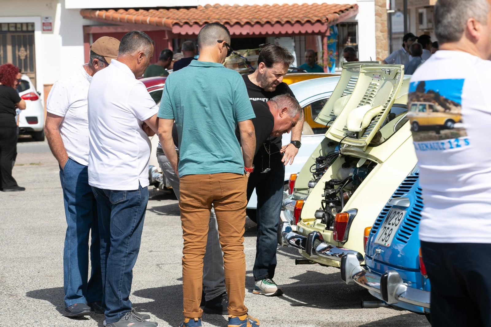 Fotos de la concentración de Seat 600 en Palmones