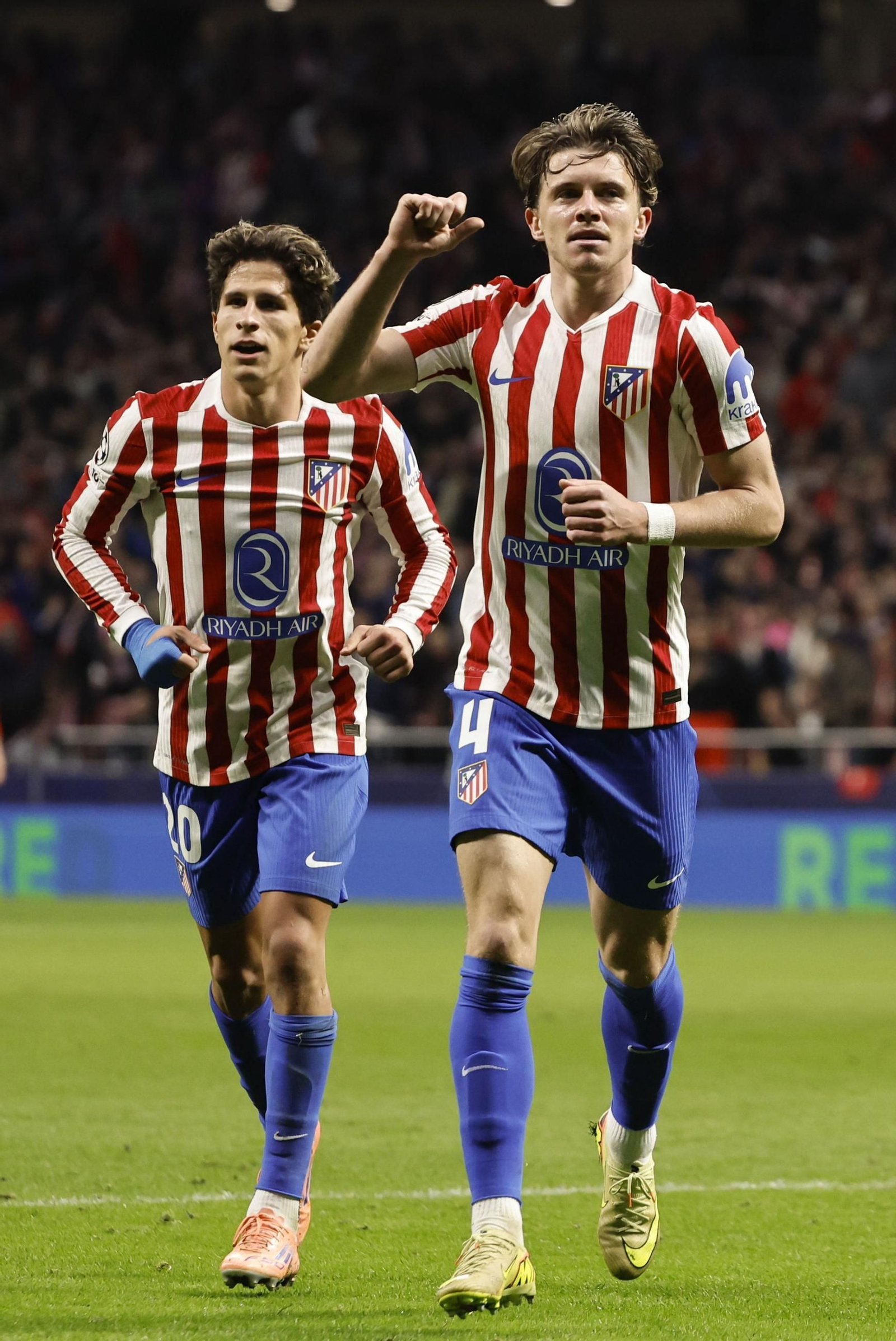Las imágenes del Atlético de Madrid-Unión Saint-Gilloise