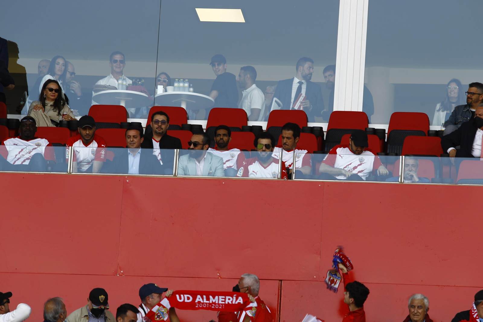 Imágenes del partido U.D. Almería-S.D. Amorebieta