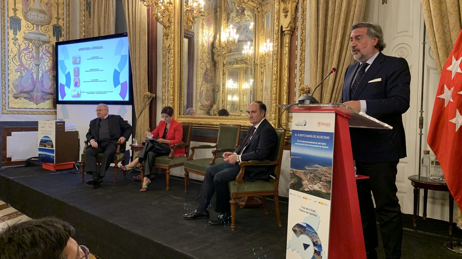 El presidente de la Cámara de Comercio de Madrid, Ángel Asensio.