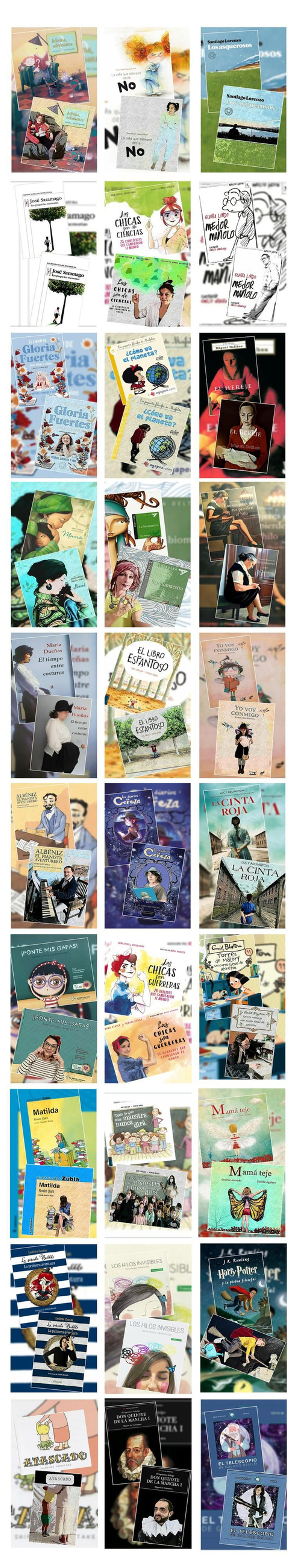 Imagen de las portadas.