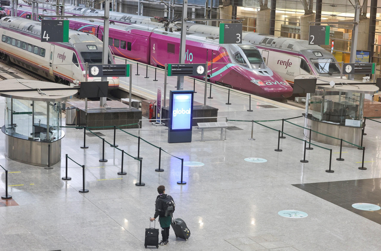 Estación María Zambrano de Málaga.