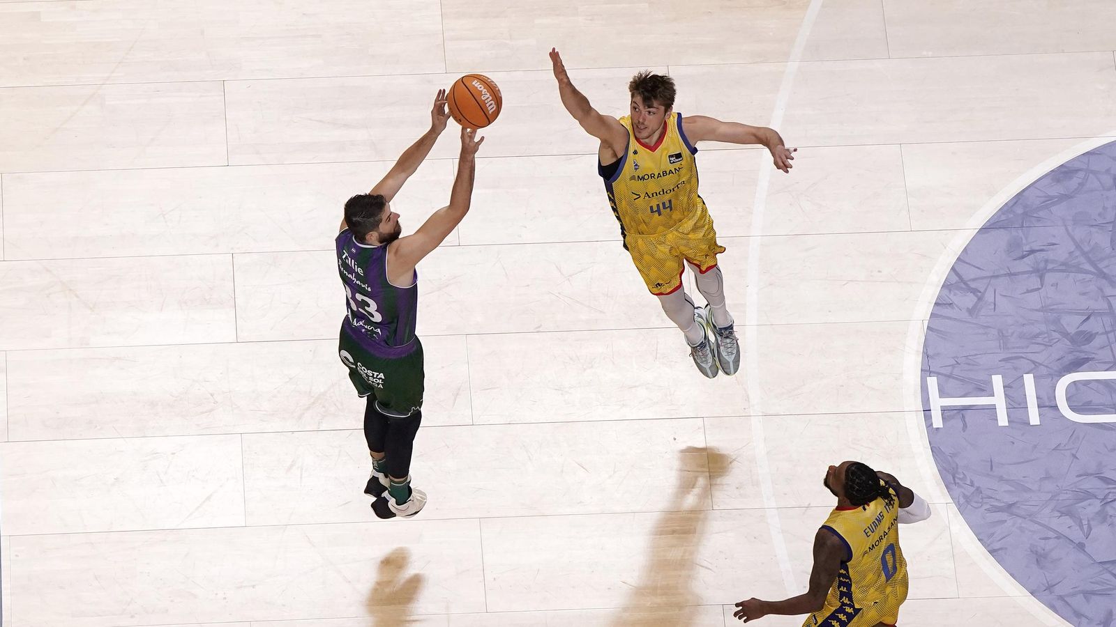 El Unicaja-MoraBanc Andorra, en fotos