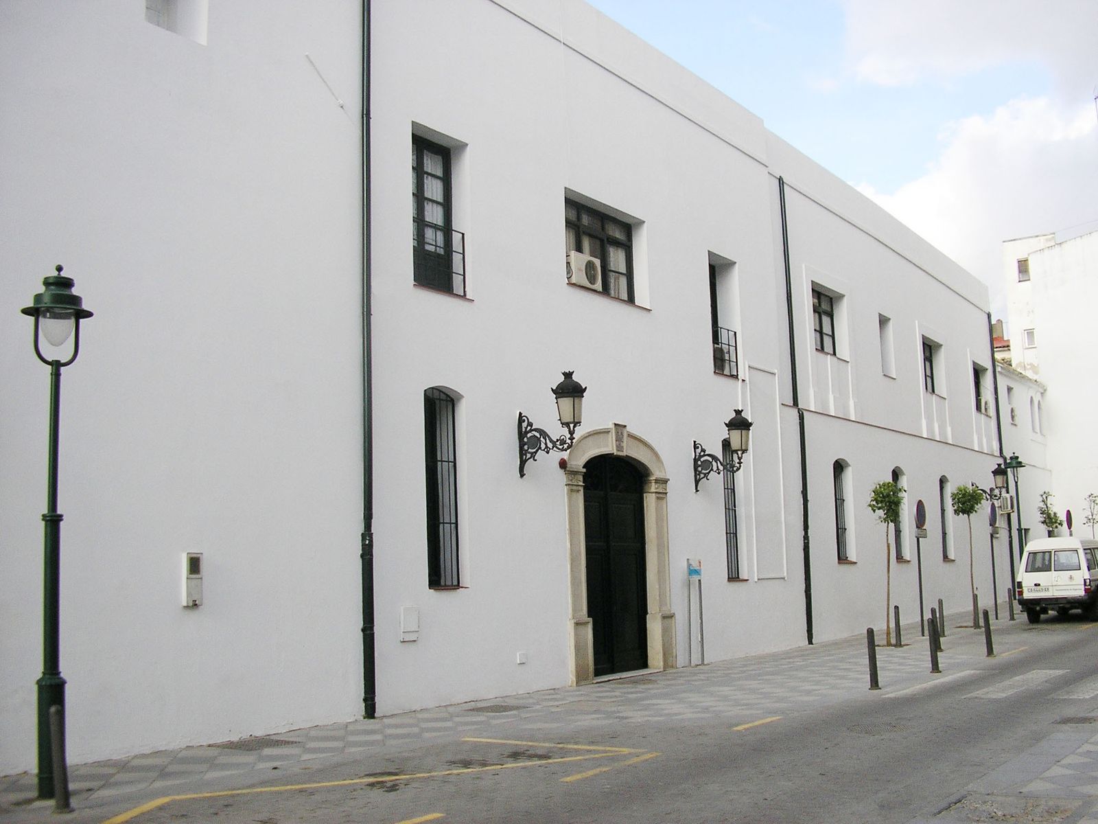 Fachada del Hospital de la Caridad de Algeciras, actual museo de la ciudad.