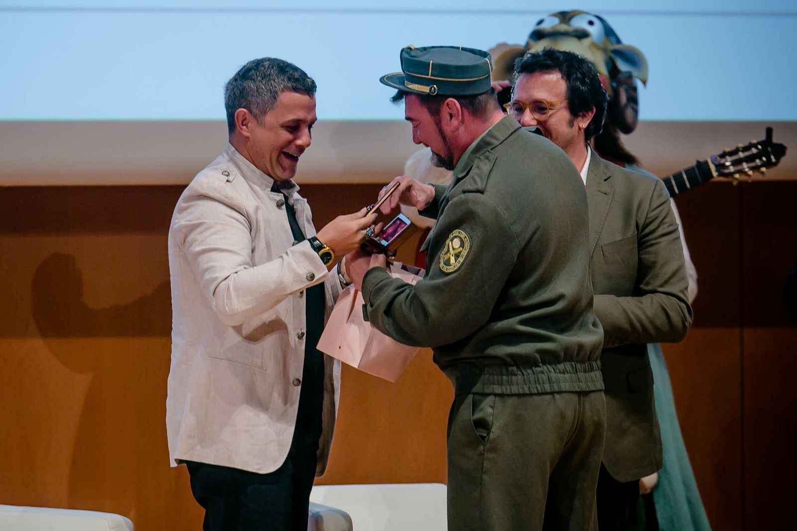 Acto de reconocimiento de Alejandro Sanz como hijo adoptivo de Cádiz