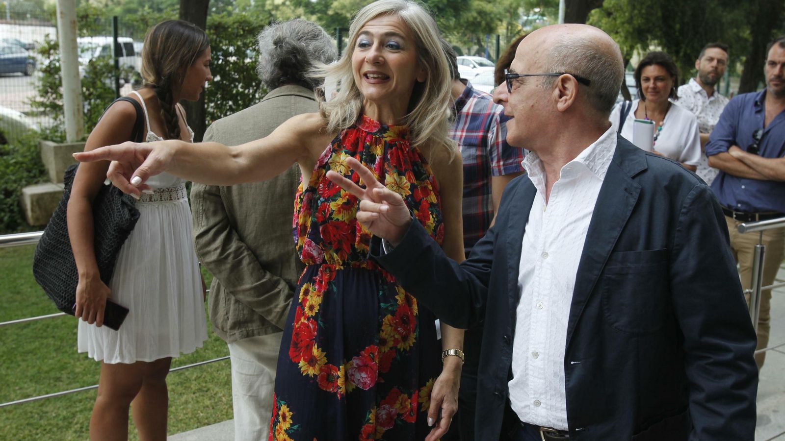 Patricia del Pozo y Manuel Llanes, en el Central.