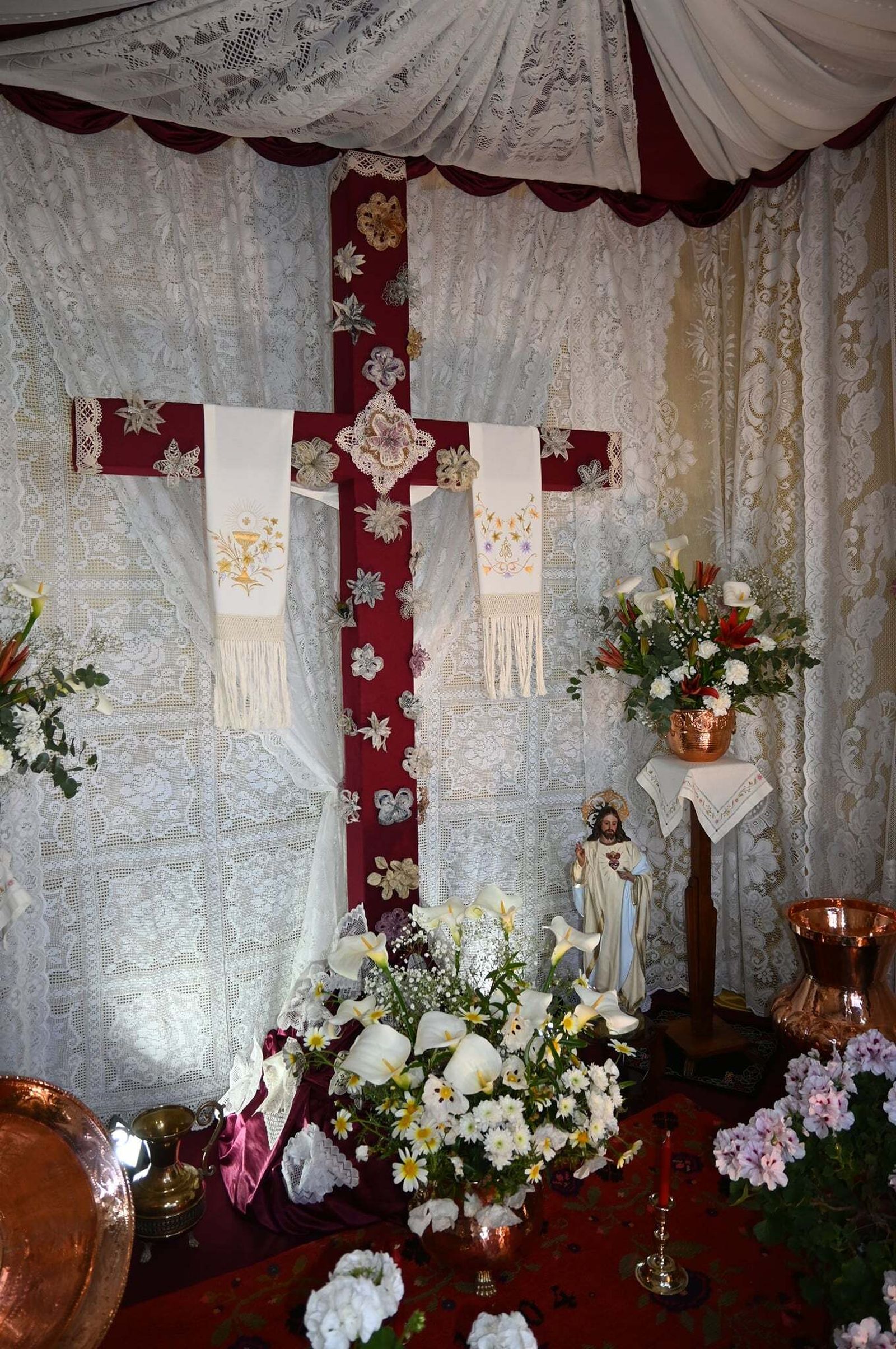 Las Cruces de Mayo de Villanueva de Córdoba, en fotografías