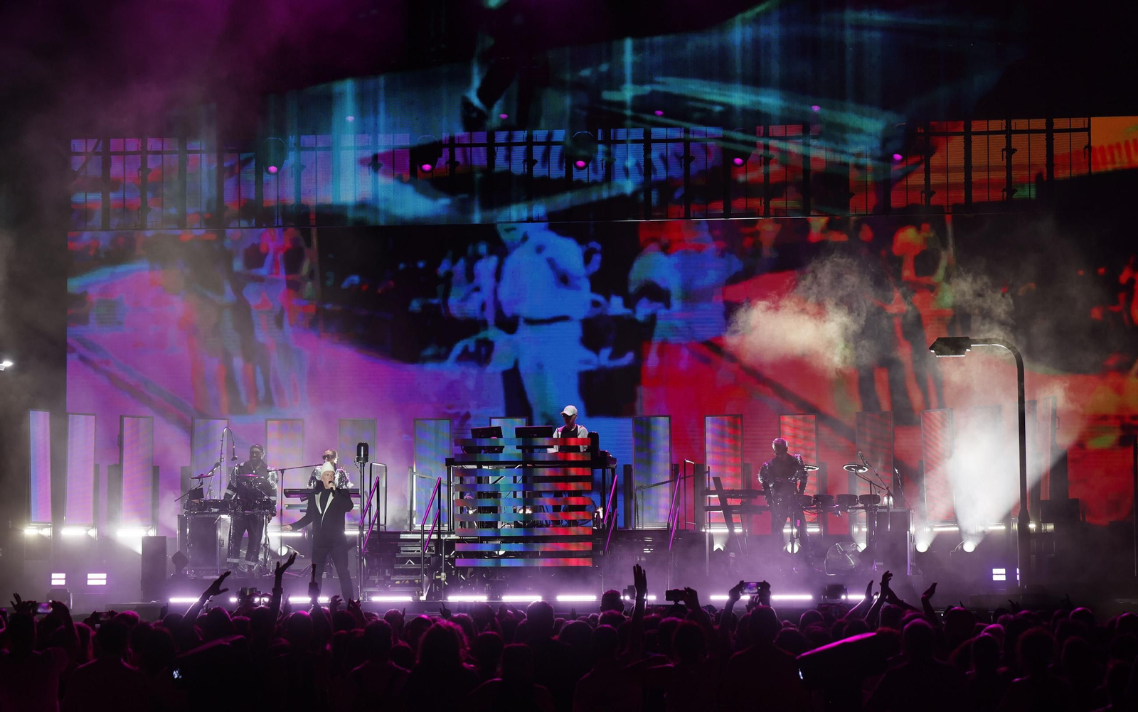 Las mejores imágenes del concierto de Pet Shop Boys