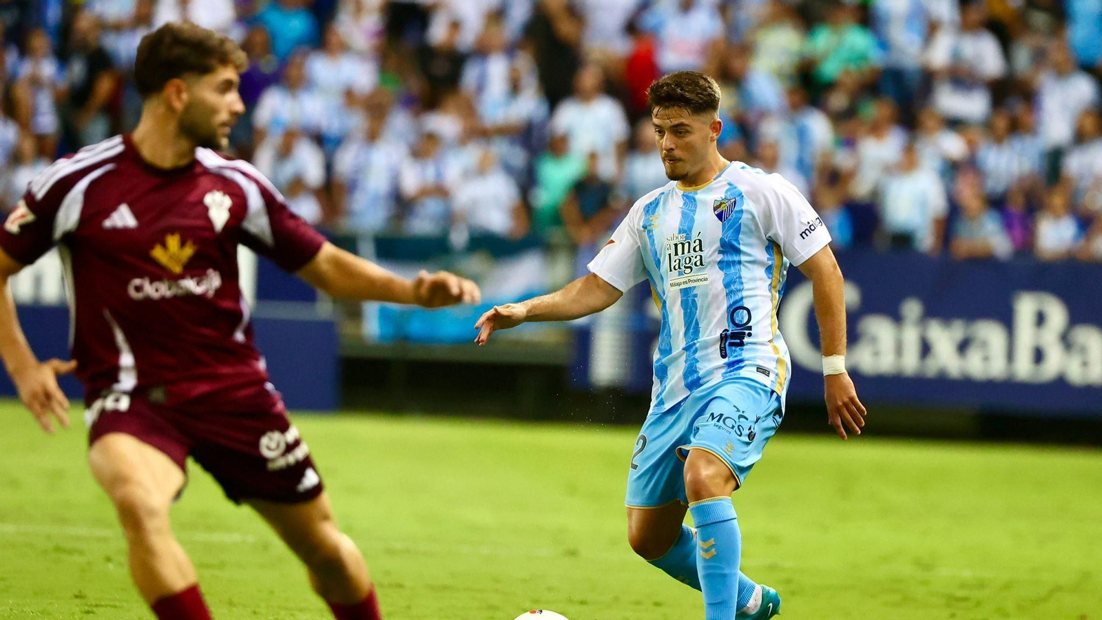 Dani Lorenzo en un lance del juego.