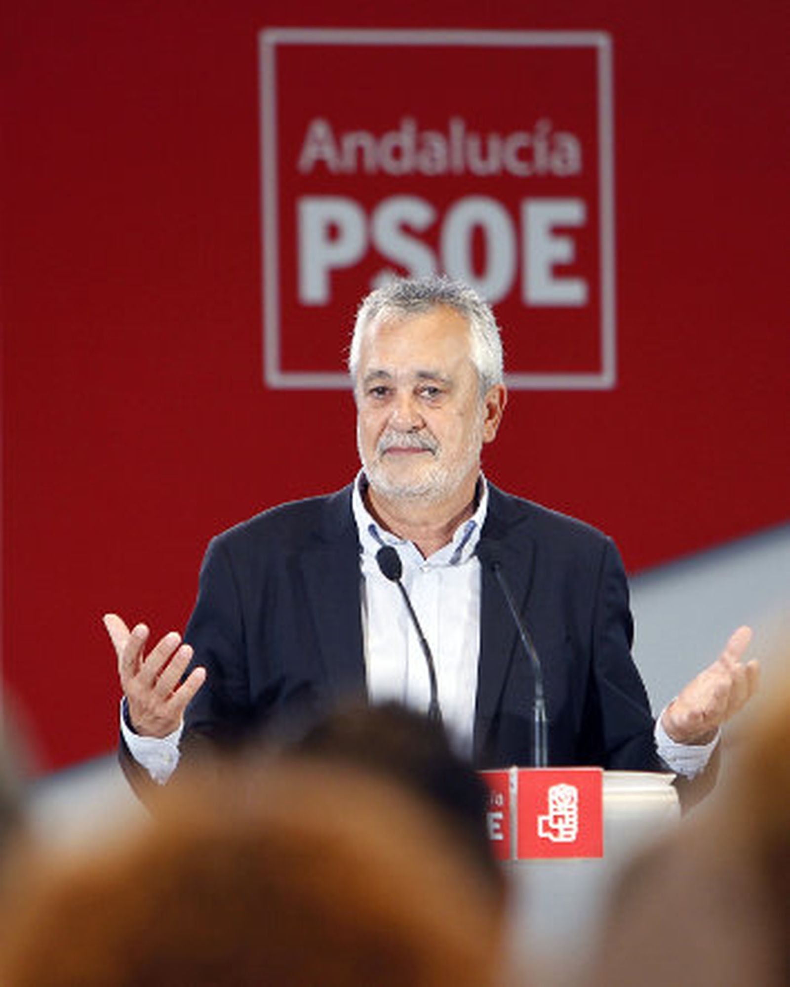 Griñán: "Rajoy no presenta un Presupuesto porque el PP tiene un claro temor a que ganemos el 25-M"