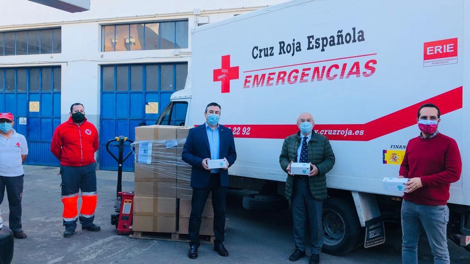 Cruz Roja ante la COVID