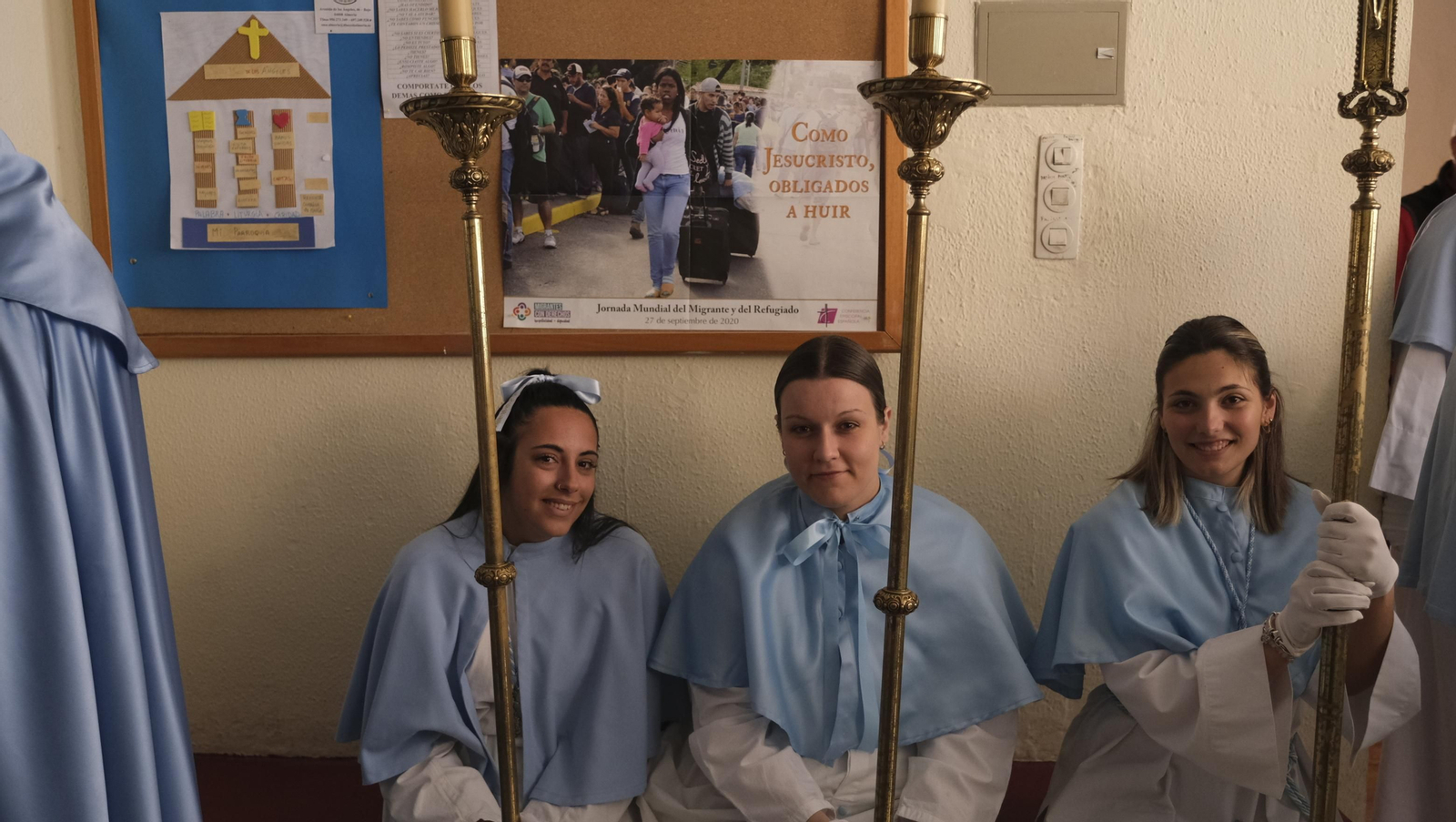 La procesión de Los Ángeles en Almería, en imágenes