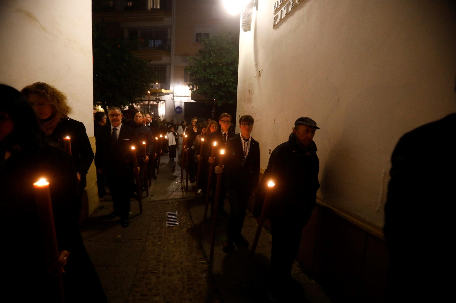 Las imágenes del vía crucis del Cristo de la Clemencia de Córdoba