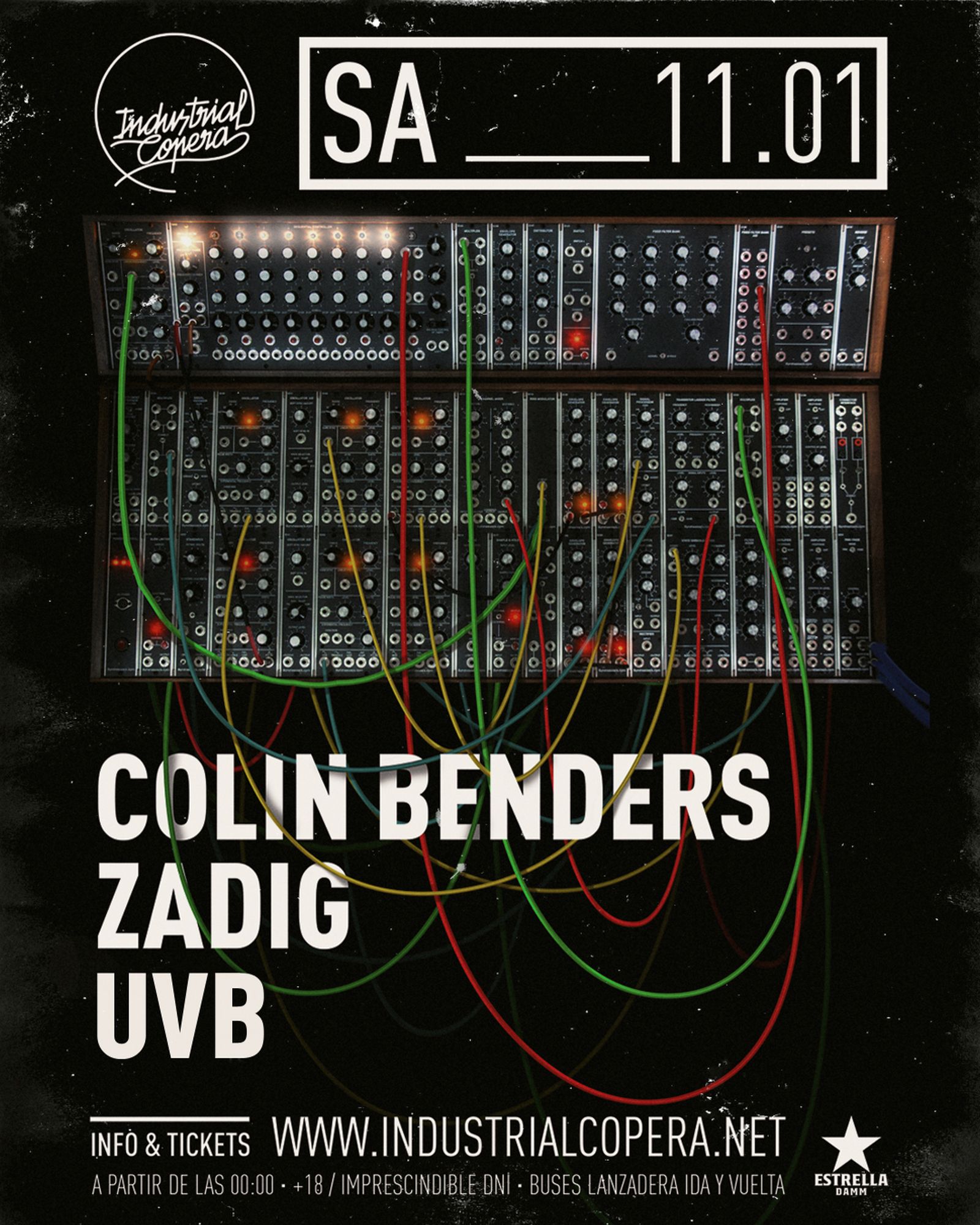 El cartel del espectáculo de la Copera este sábado