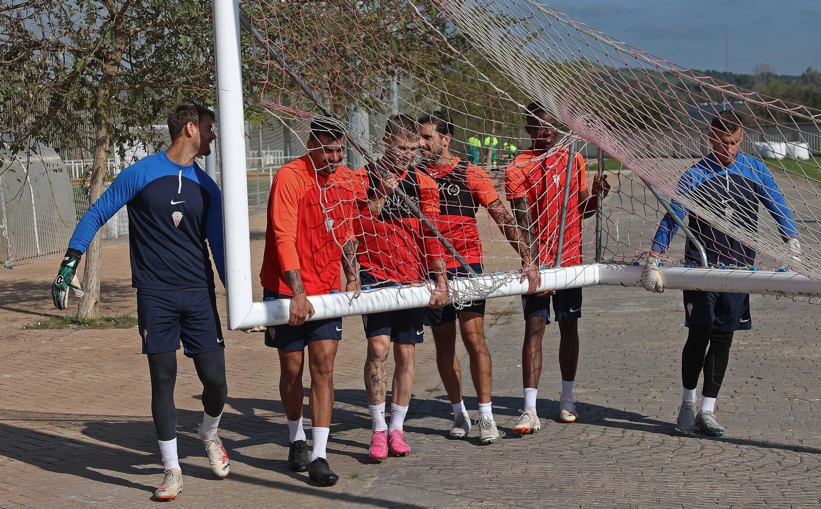 Imágenes del entrenamiento del Algeciras CF