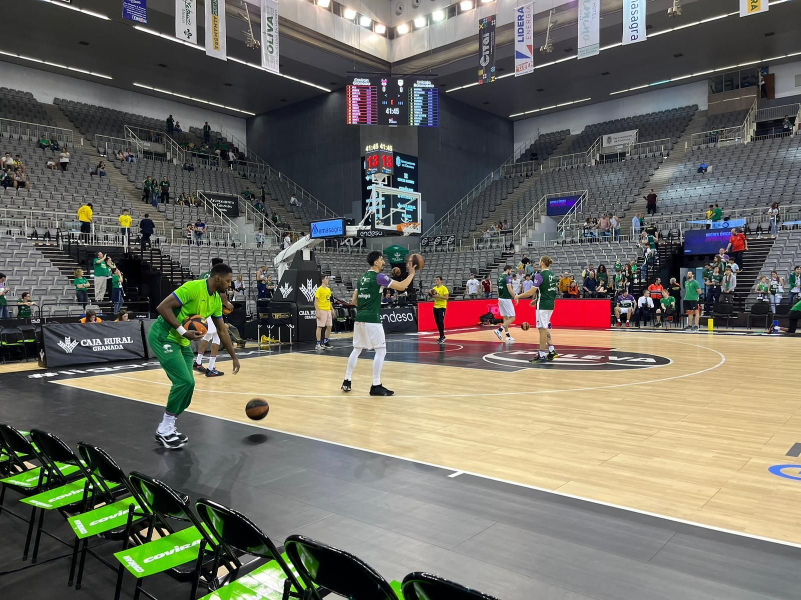 El Coviran Granada - Unicaja, en fotos