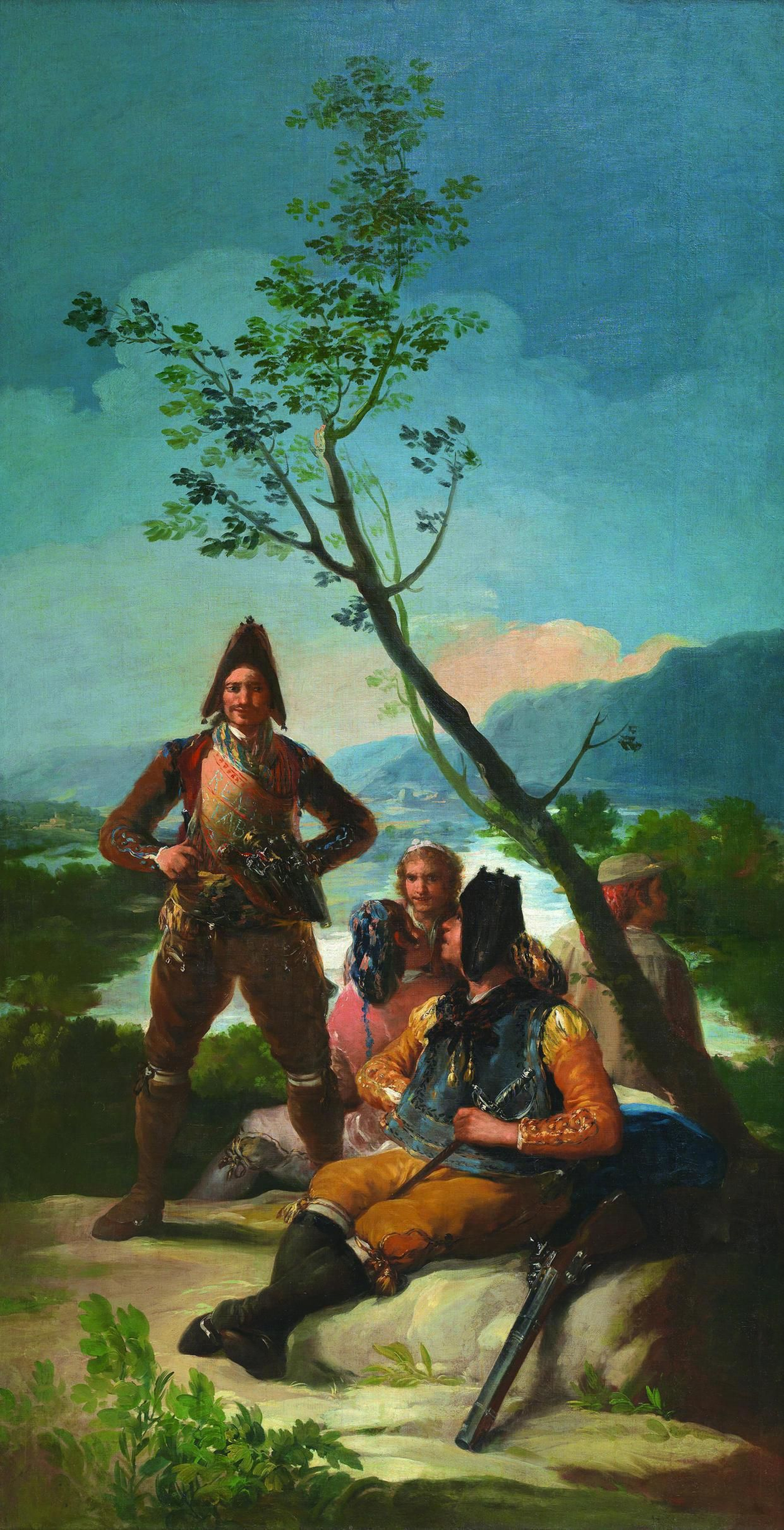 La mirada de un genio. Entre las piezas que alberga el Bellas Artes de Bilbao  en esta exposición están los cartones 'La gallina ciega' y 'El resguardo del tabaco'.