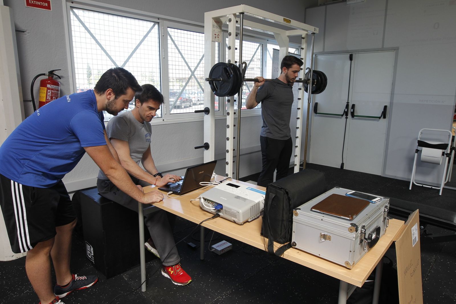 Estrenan una sala fitness pensada para la docencia