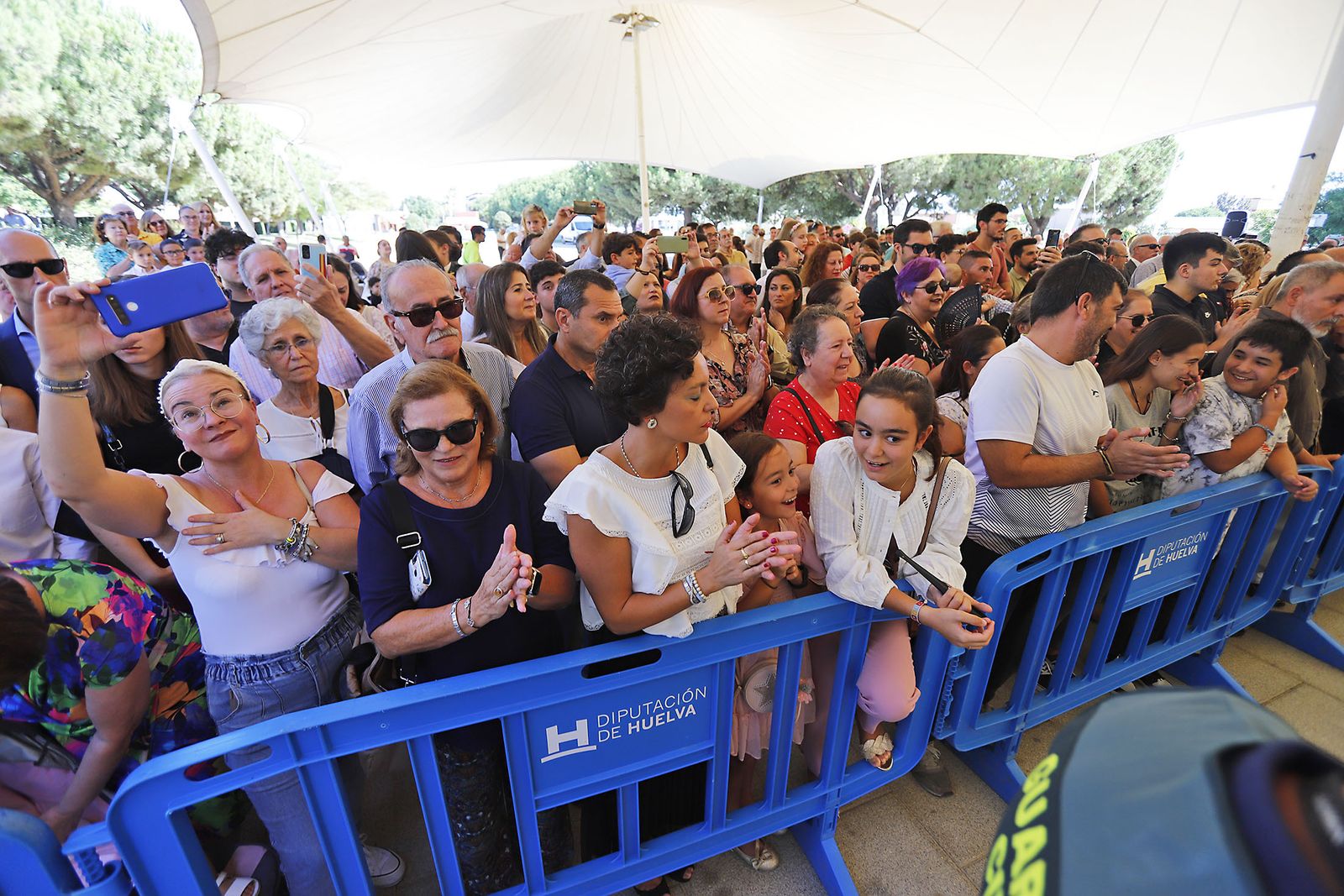 Imágenes de los actos de la Guardia Civil  en Huelva 12 de octubre, Día del Pilar