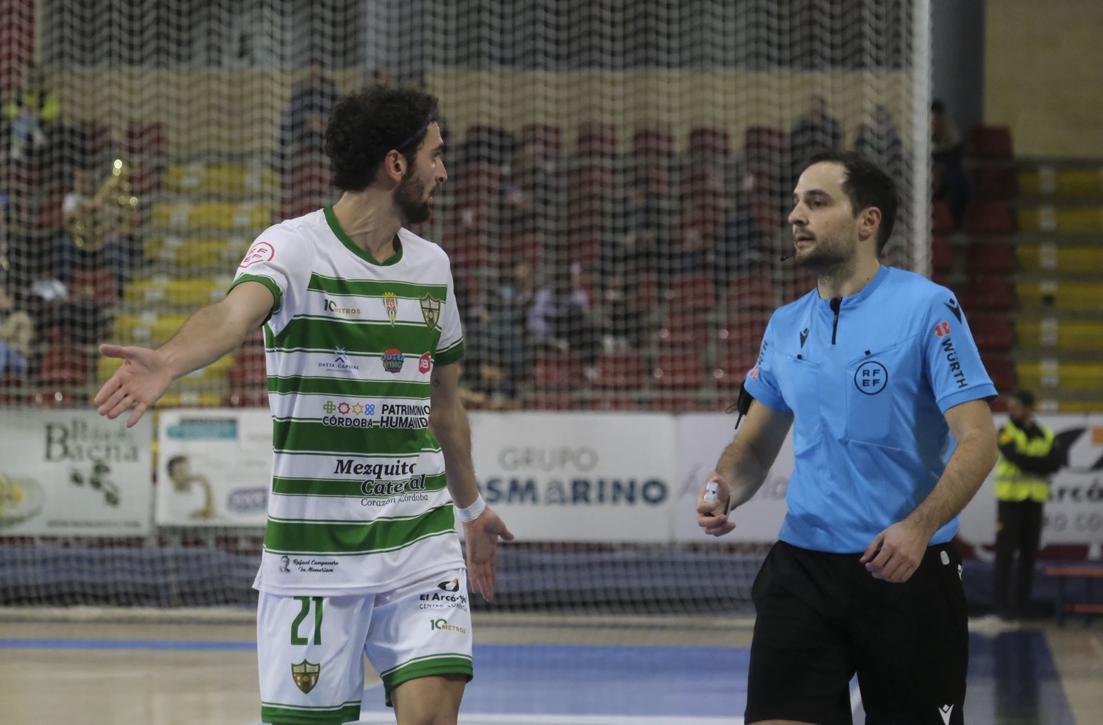 Las imágenes del empate entre el Córdoba Patrimonio y ElPozo Murcia en Vista Alegre