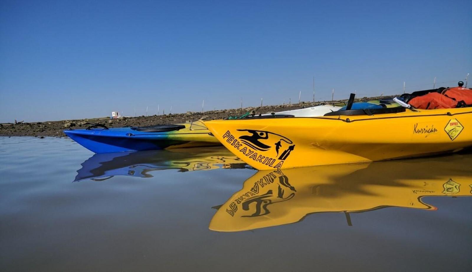 Pesca deportiva en káyak en Huelva