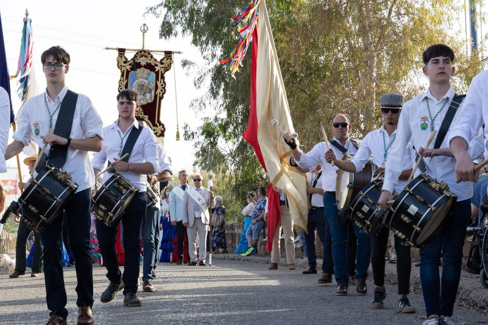 Recepción de Cofradías de la Romería de La Virgen de la Cabeza en Andújar