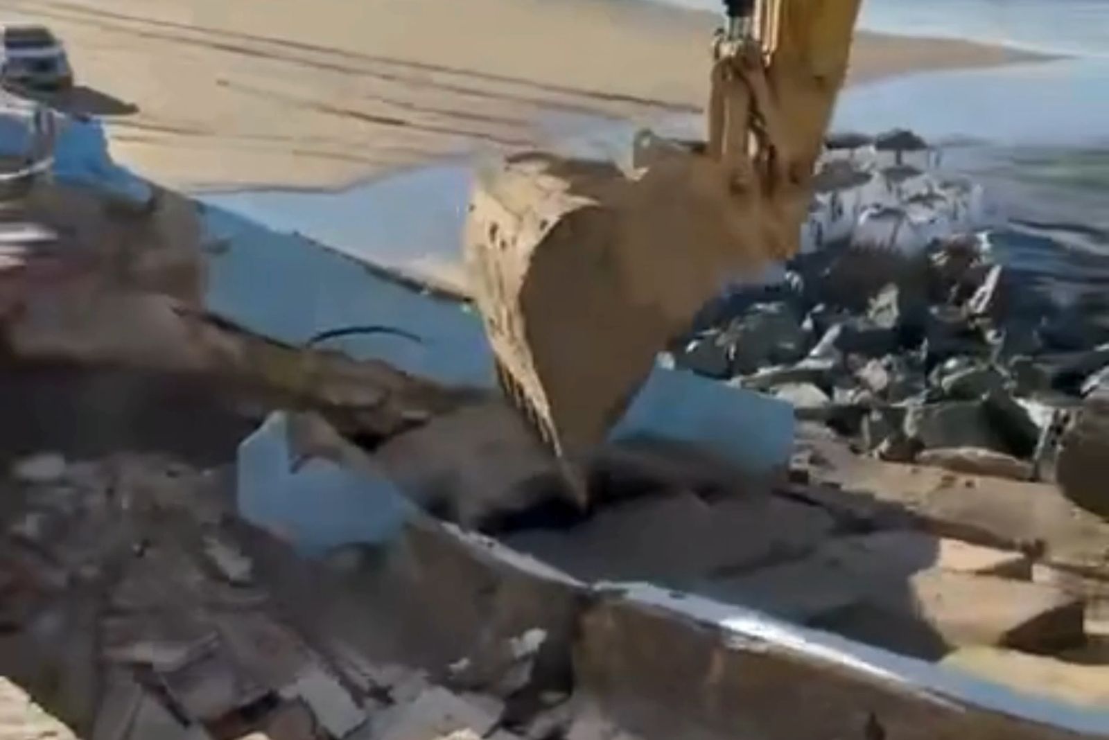 Comienzan las obras de emergencia en Matalascañas