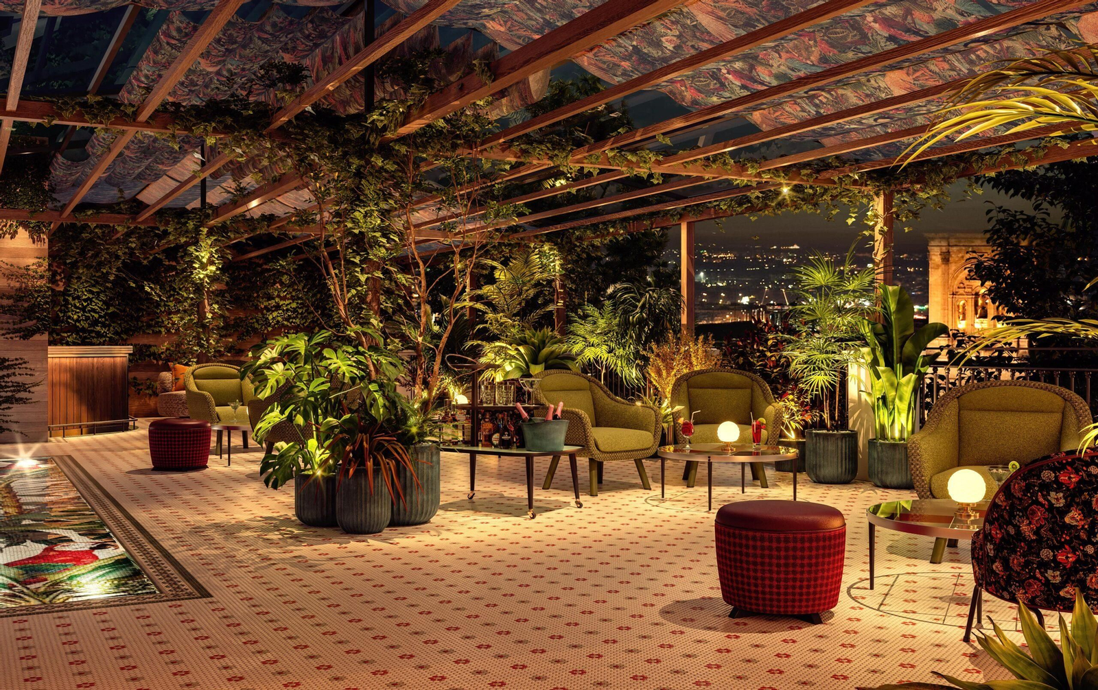 Seda Club, el nuevo hotel de 5 estrellas de Granada, por dentro