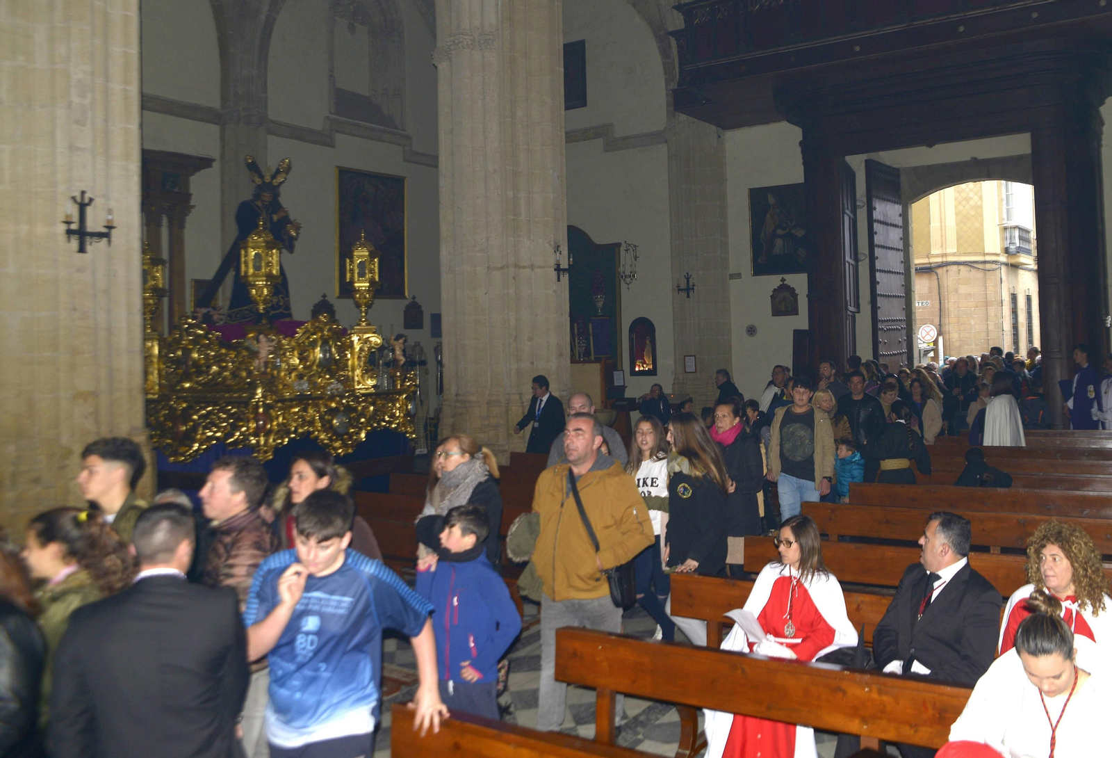 Las imágenes del Santo Entierro en La Línea
