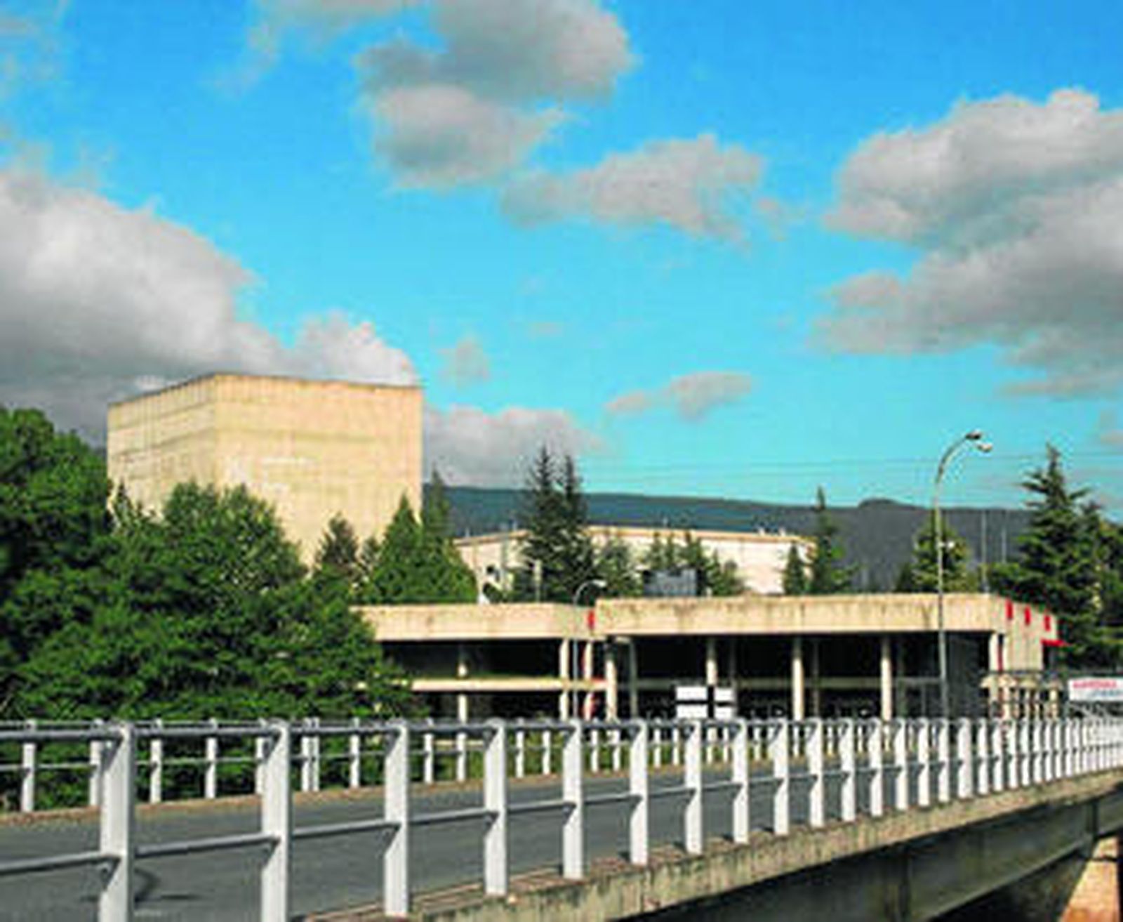 La planta de Santa María de Garoña, situada en la provincia de Burgos.
