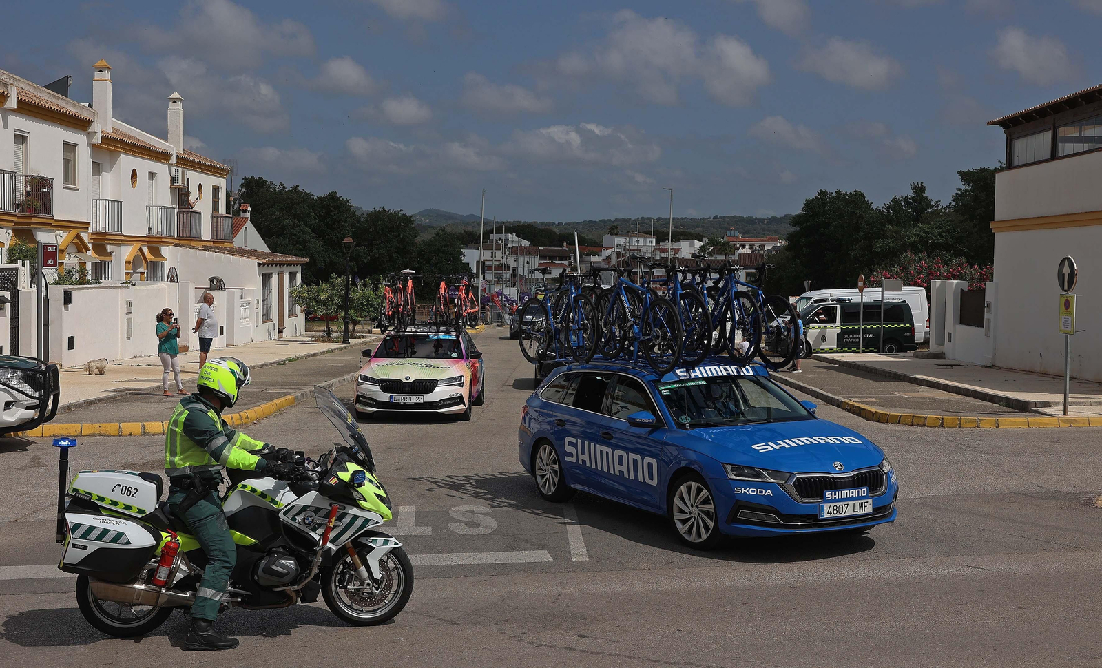 Fotos de la salida de la III Vuelta Ciclista femenina a Andalucía desde Castellar