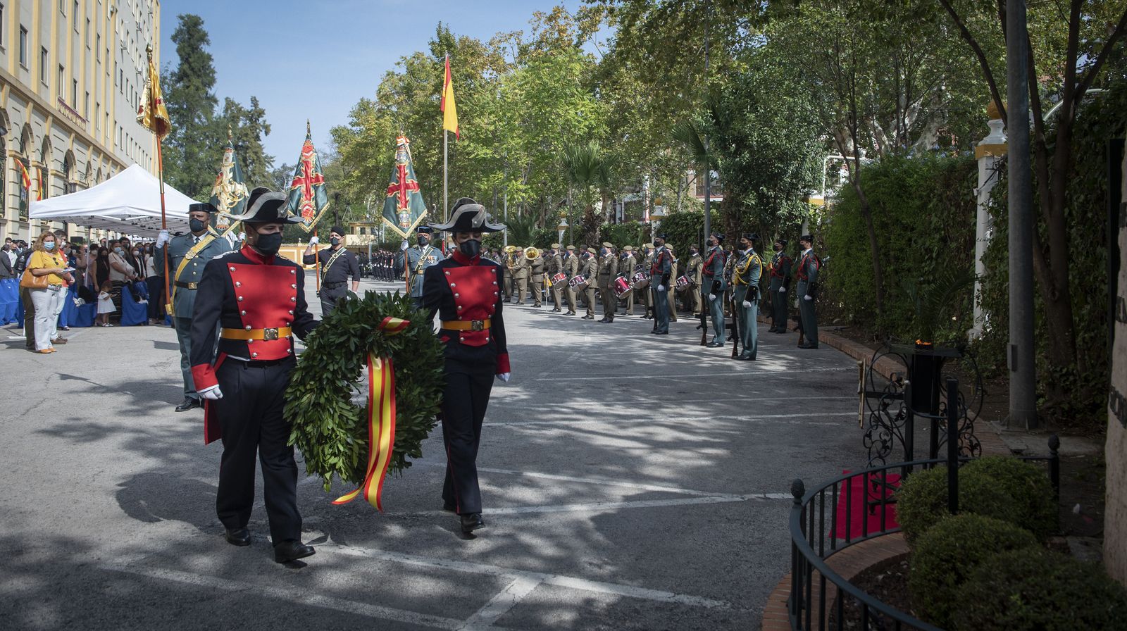 El acto del día del Pilar de la Guardia Civil, en imágenes