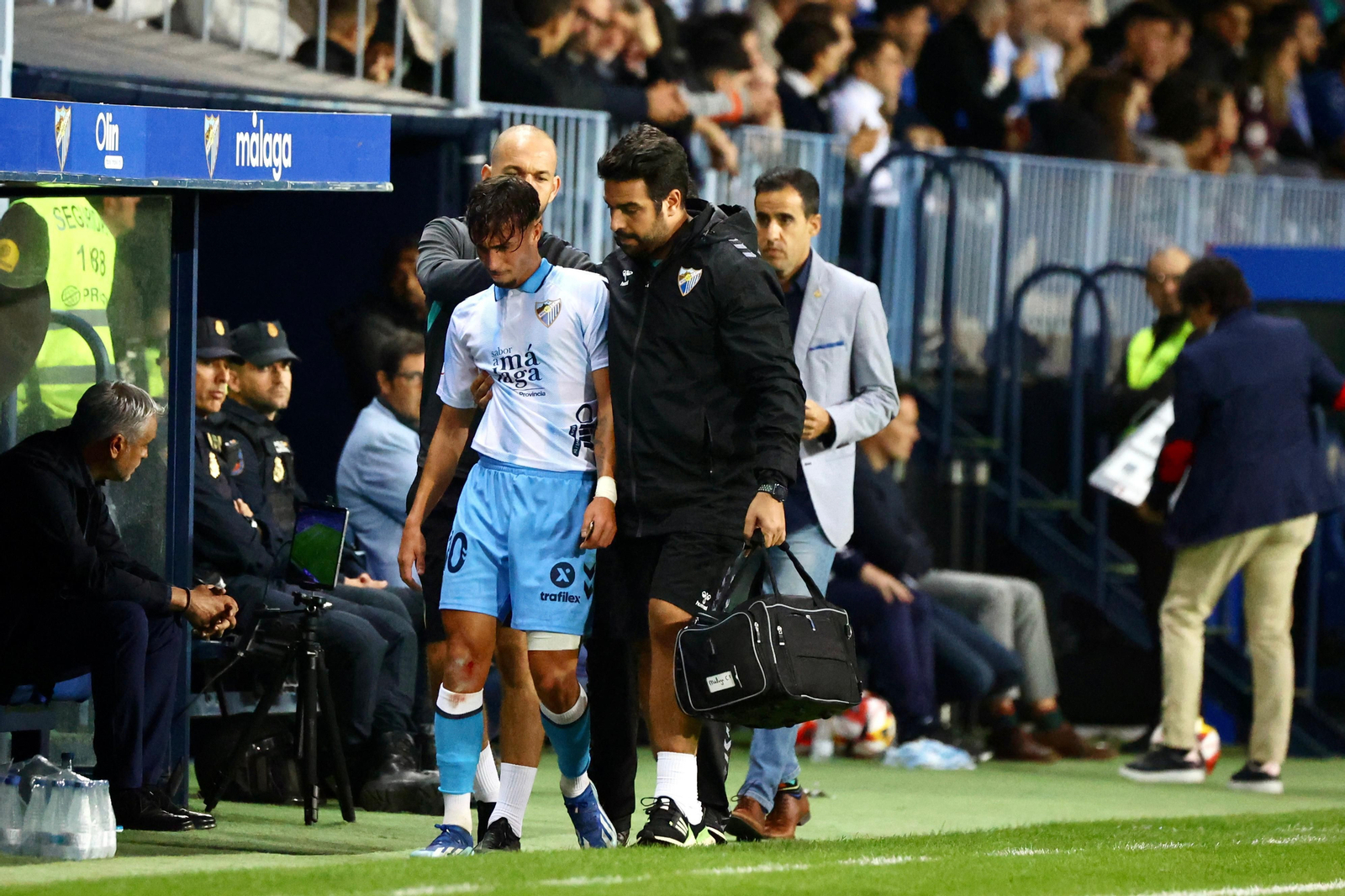 El Málaga CF-Alcoyano, en fotos
