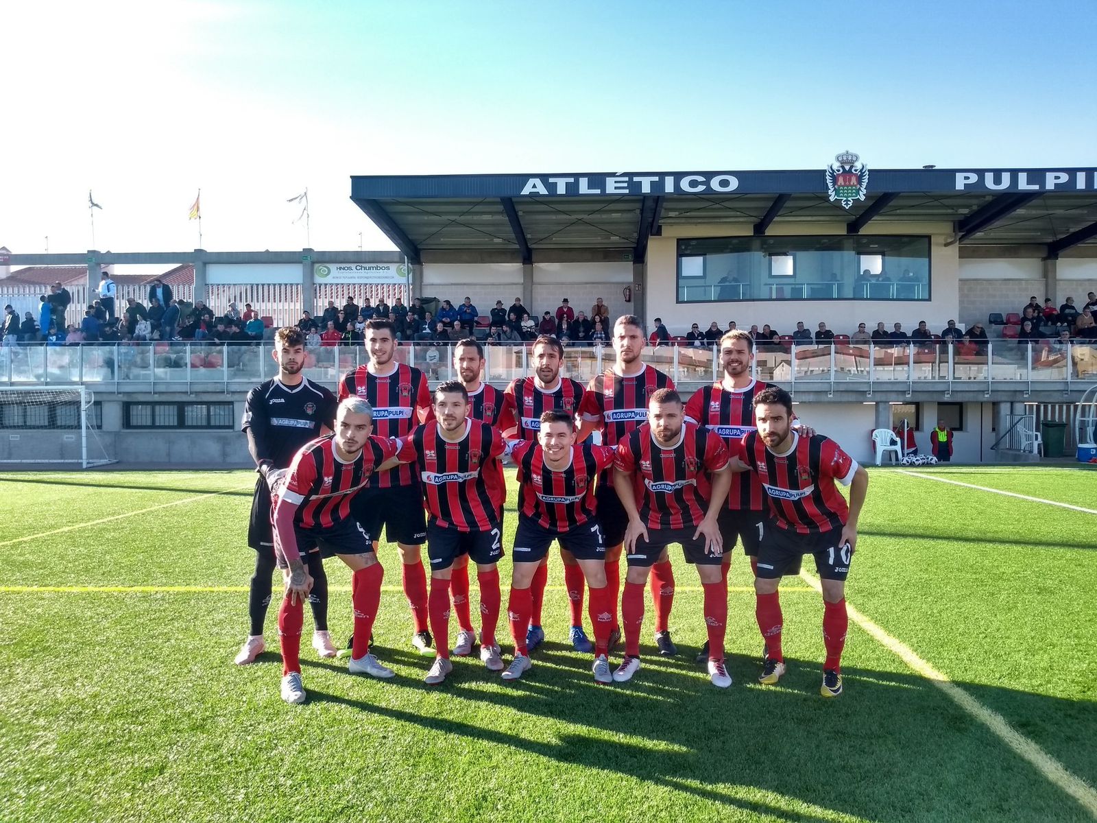 Una formación inicial del Pulpileño de la presente campaña.