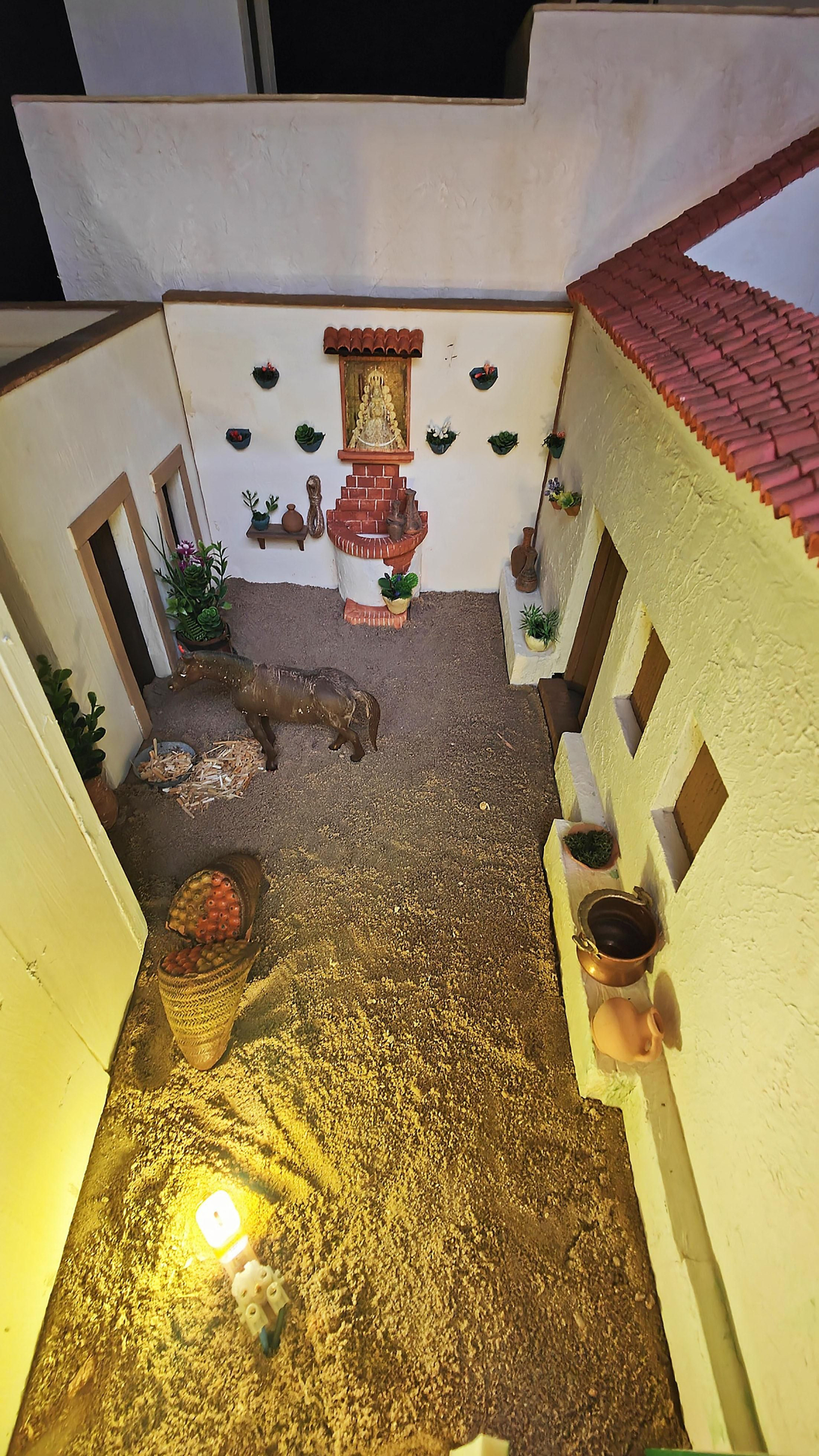 Imágenes del Belén del Ayuntamiento de Huelva