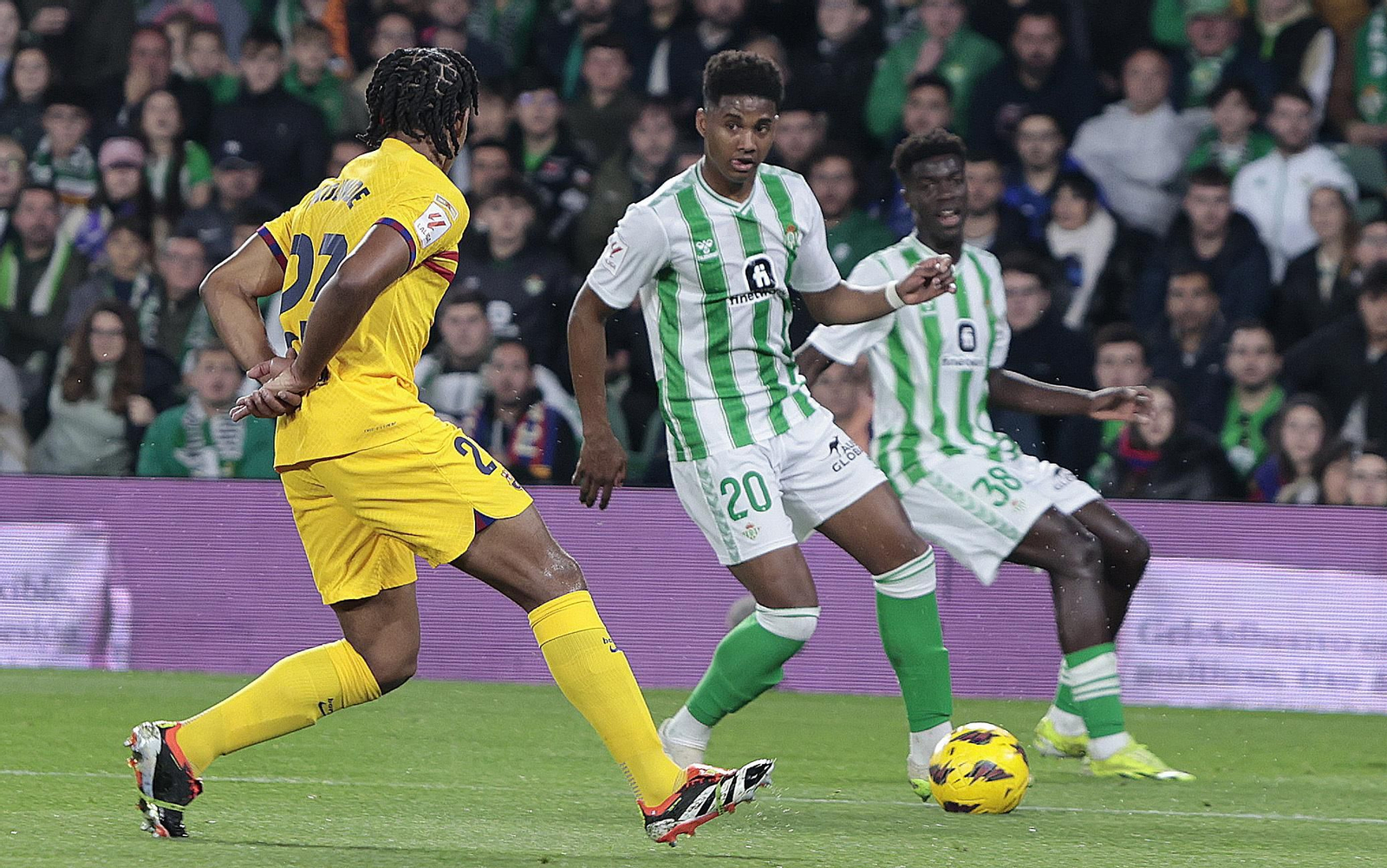 Las imágenes del Betis - Barcelona