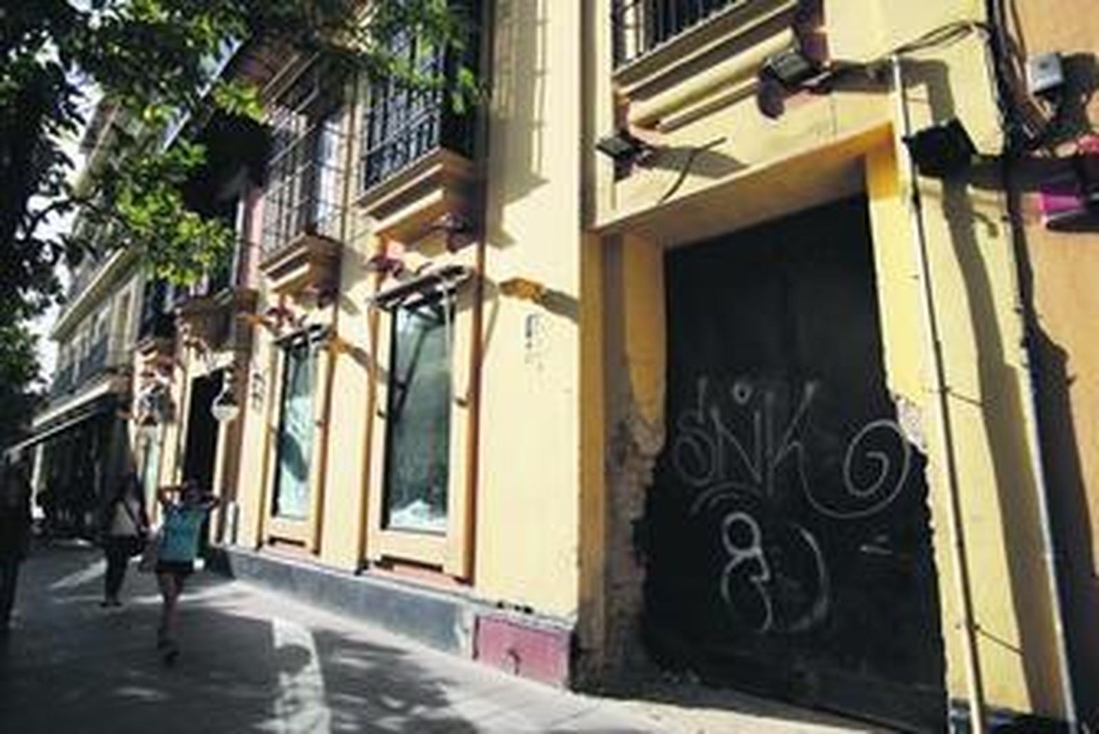 Fachada de la casa del número 3 de la calle San Fernando, donde irá el Hard Rock Café.
