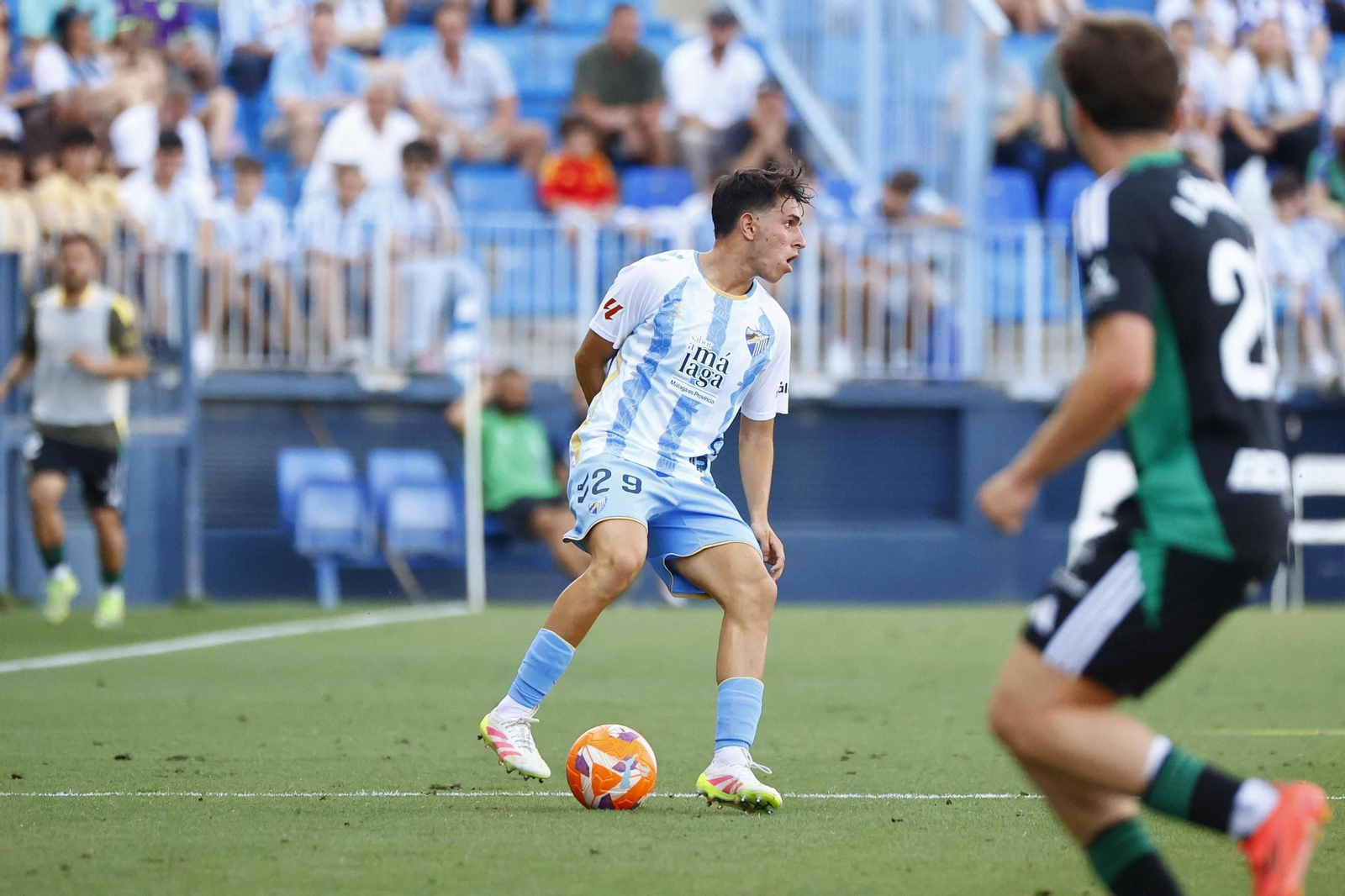 El Málaga CF-Burgos, en fotos