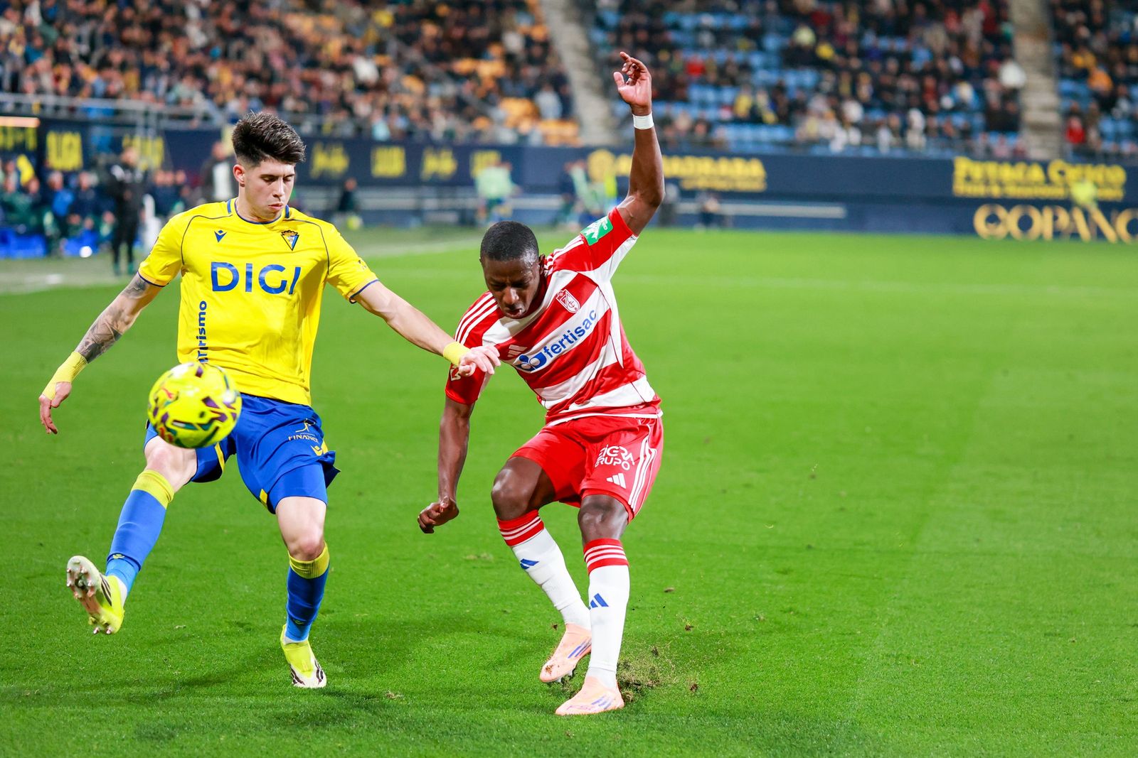 Las imágenes del Cádiz CF-Granada