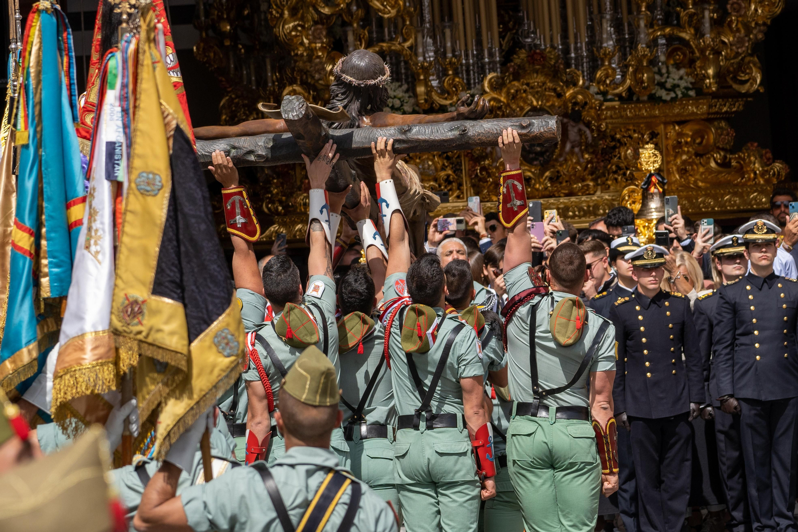 Las fotos de la Legión en la Semana Santa de Málaga 2023 Las fotos de la Legión en la Semana Santa de Málaga 2023