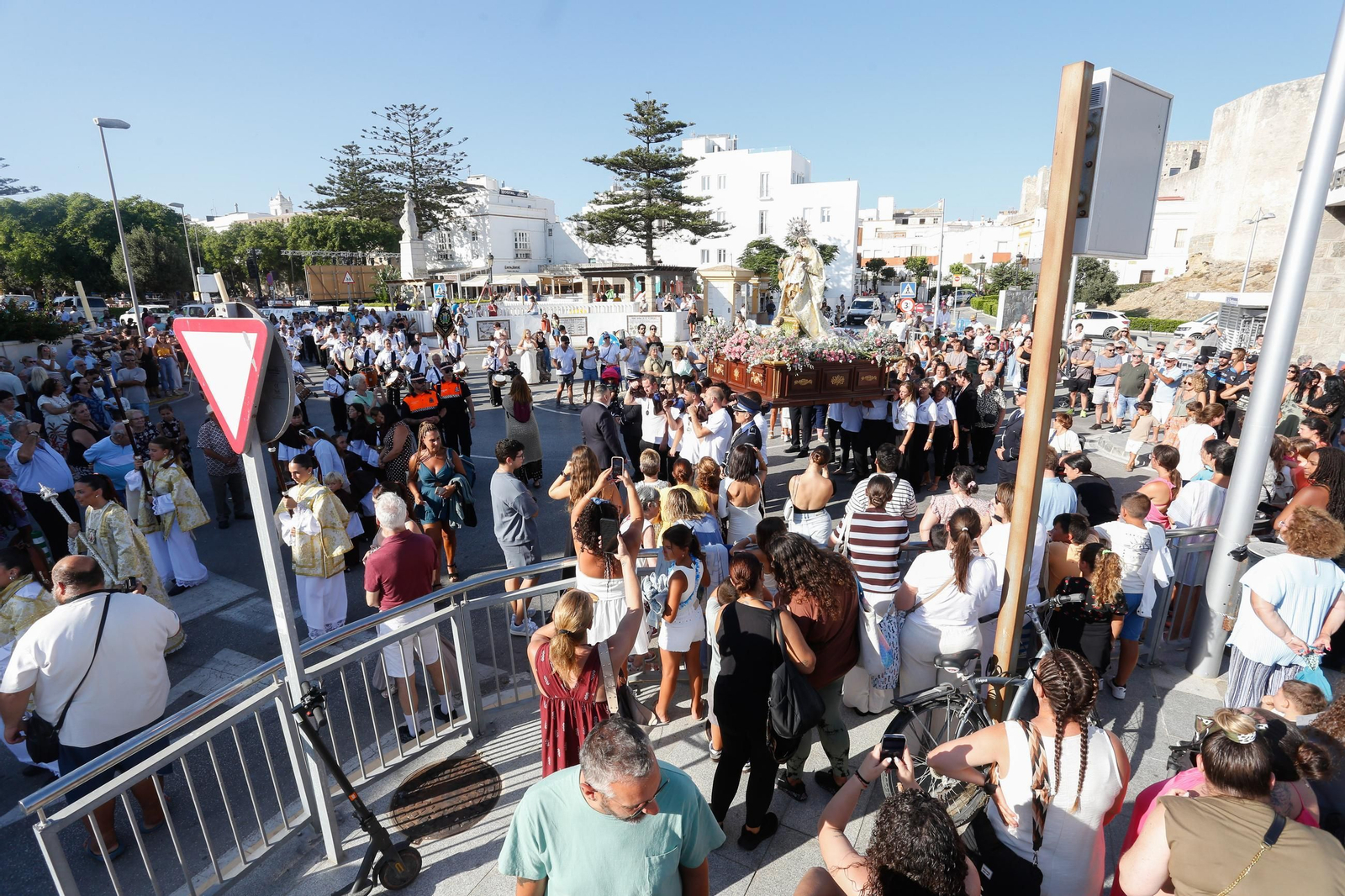 Fotos de la procesión de la Virgen del Carmen en Tarifa