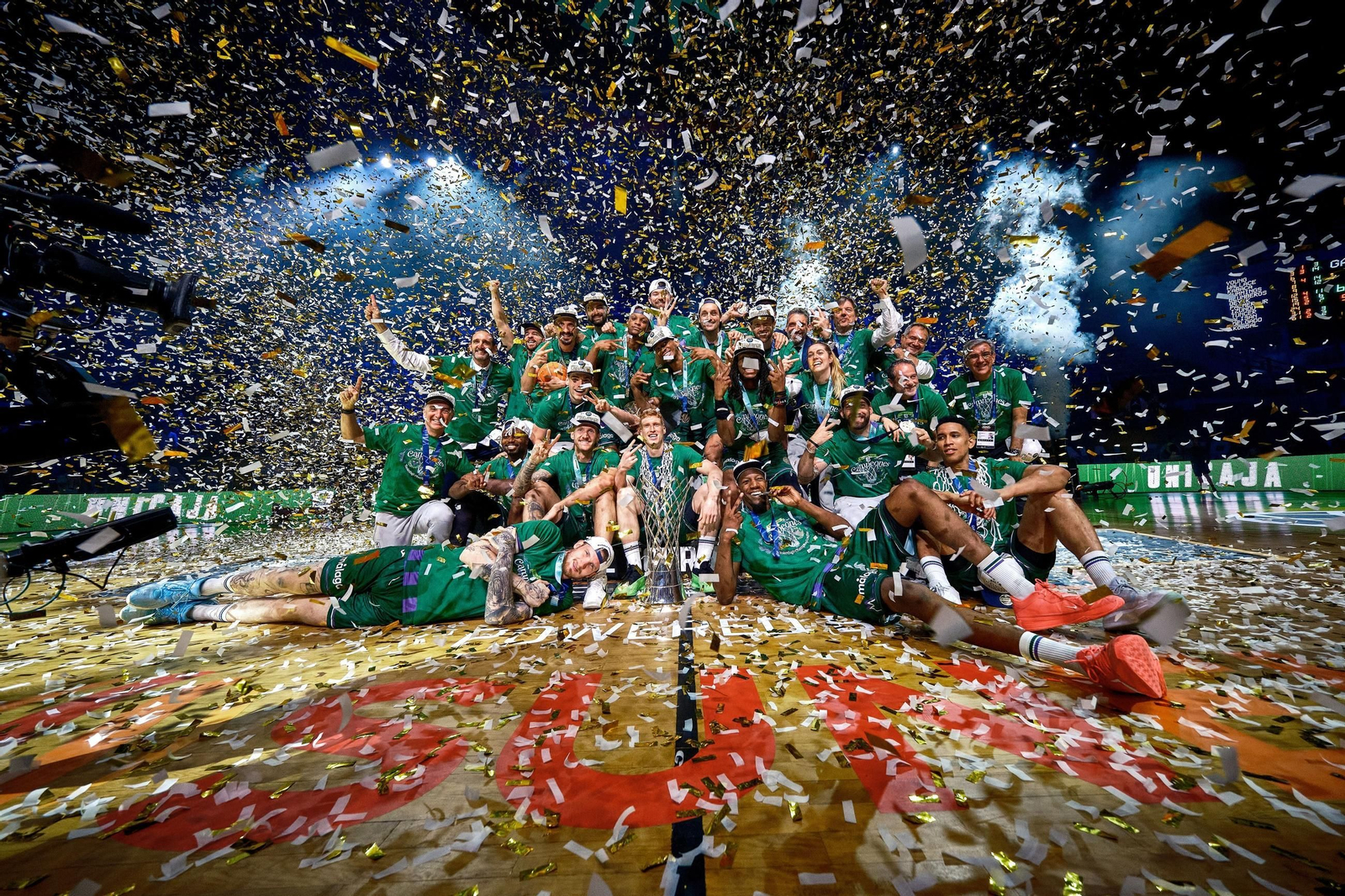 Las imágenes del Unicaja campeón de la BCL