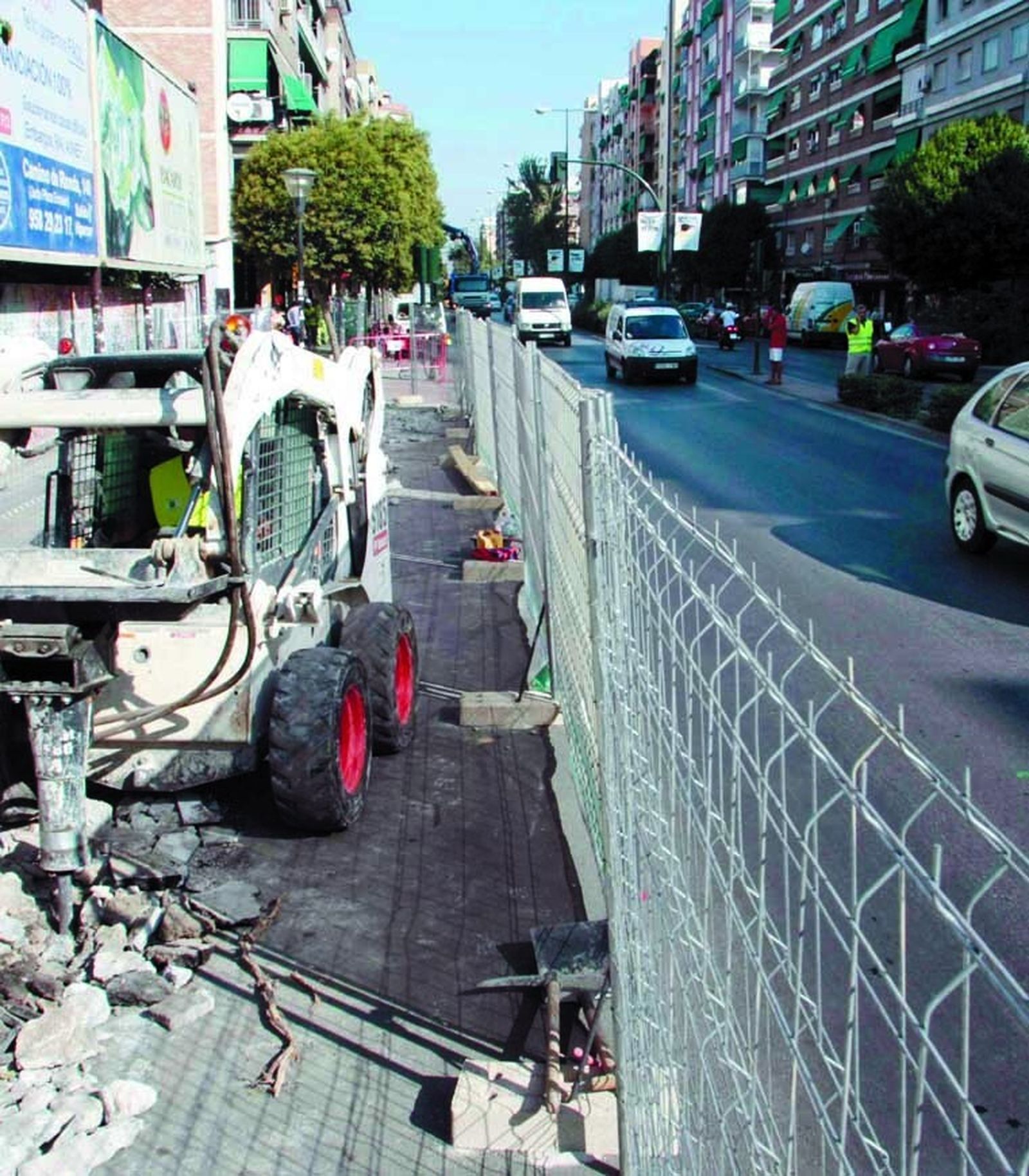 En 2008 comenzaron las obras  del Metro.