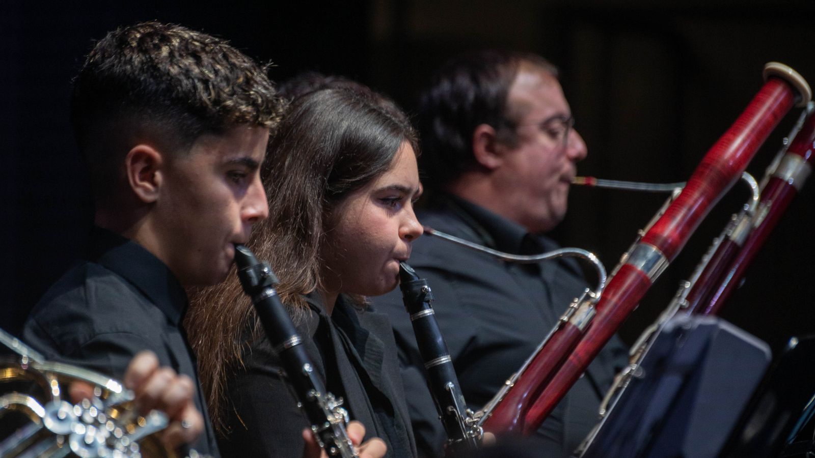 El concierto de la joven orquesta sinfónica de La Línea, en imágenes