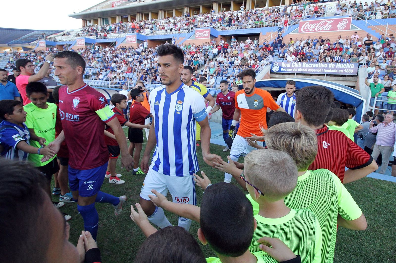 Imágenes del Recreativo de Huelva-Jumilla